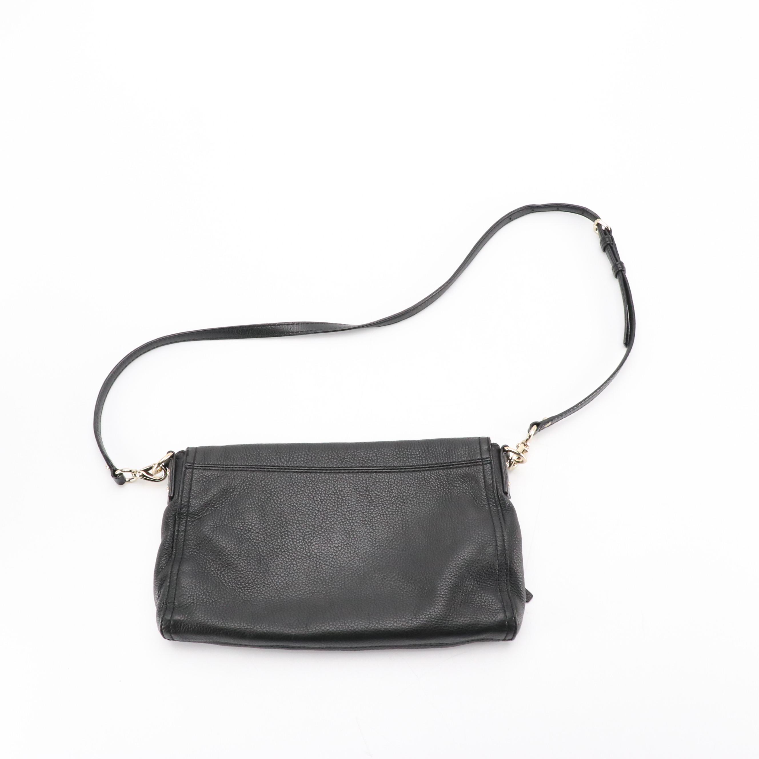 Kate Spade Black Leather Crossbody Bag, Steve Madden Red Quilted PU Tote Bag