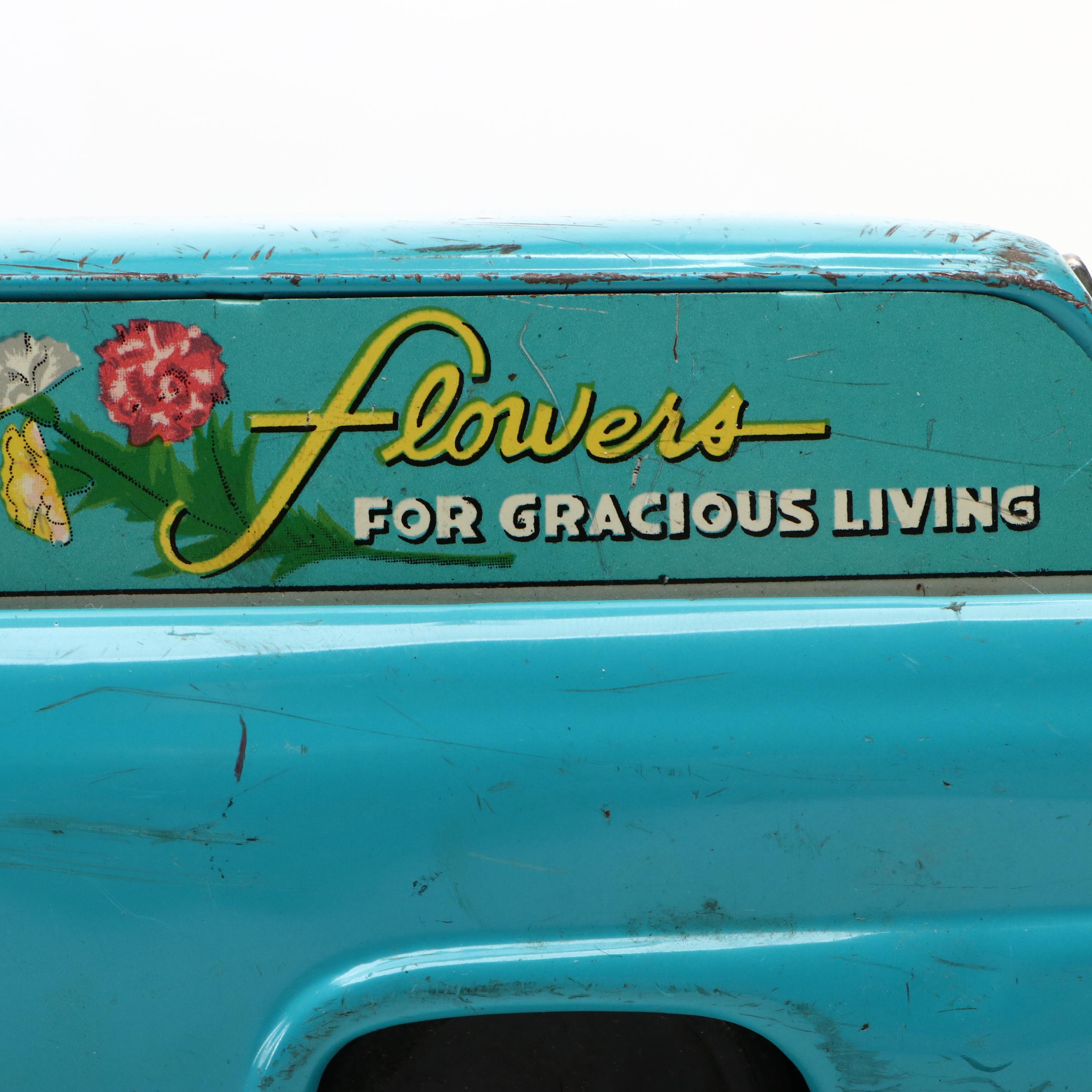 Bandai 343 Ford Flower Delivery Wagon Toy, Mid-20th Century