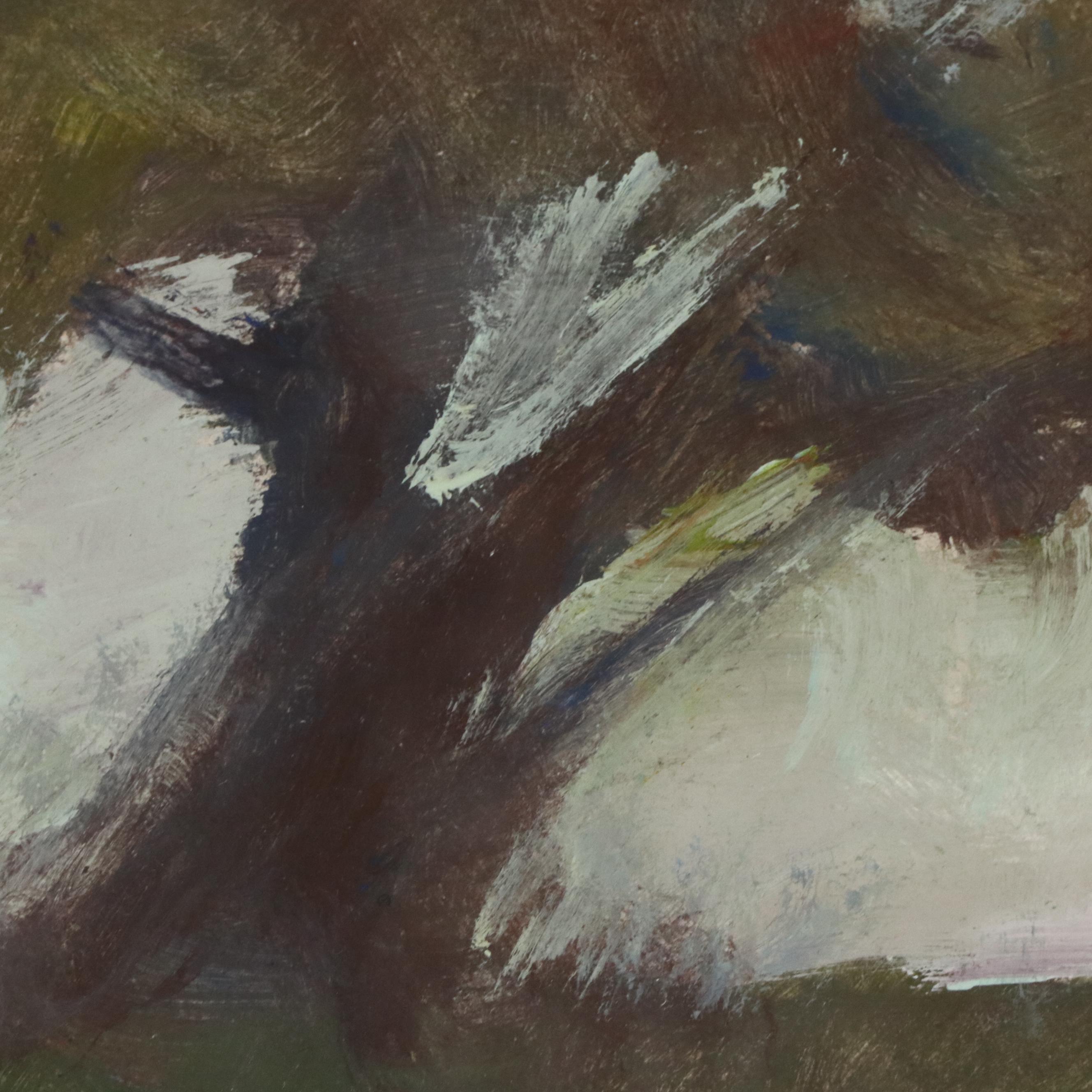 Robert Riddle Baker Acrylic Painting "The Shade Provider," 2024