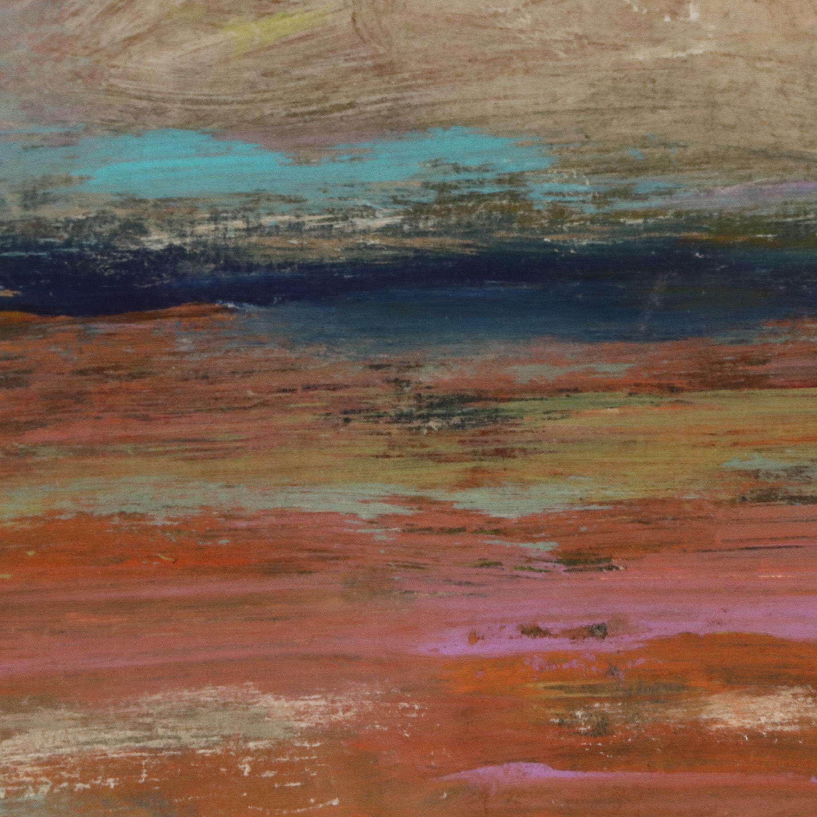 Robert Riddle Baker Acrylic Painting "Color of the Harvest," 2024