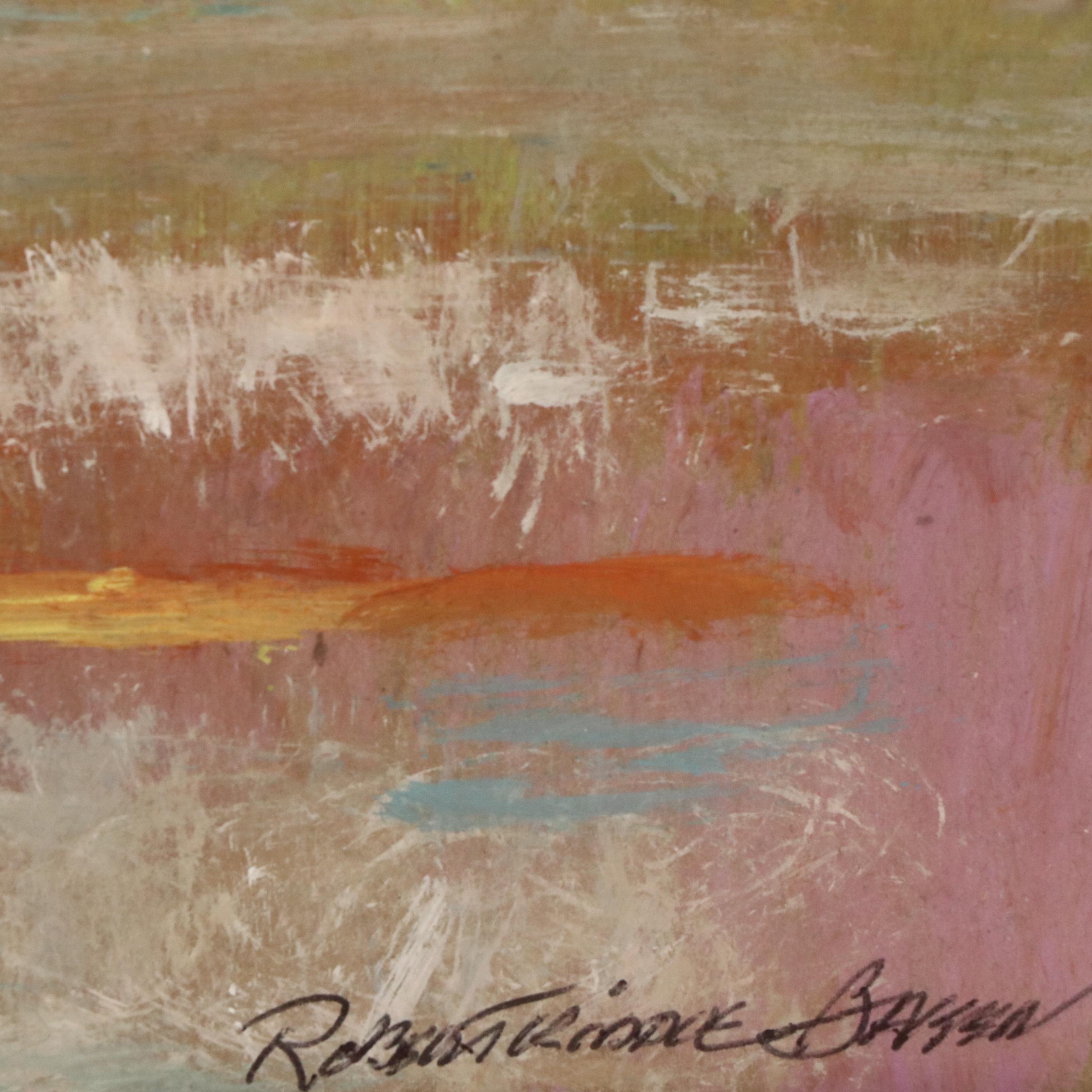 Robert Riddle Baker Acrylic Painting "Color of the Harvest," 2024