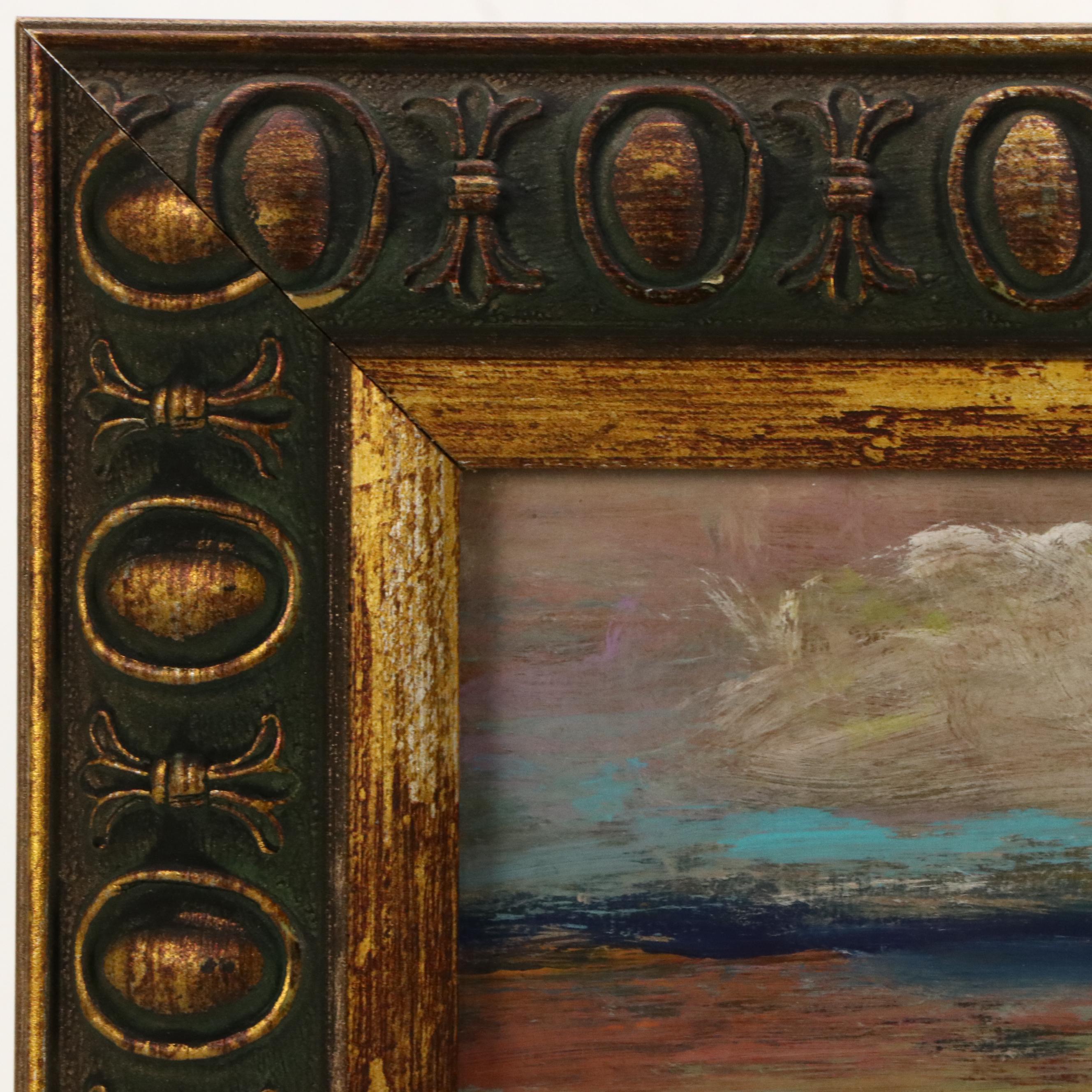 Robert Riddle Baker Acrylic Painting "Color of the Harvest," 2024