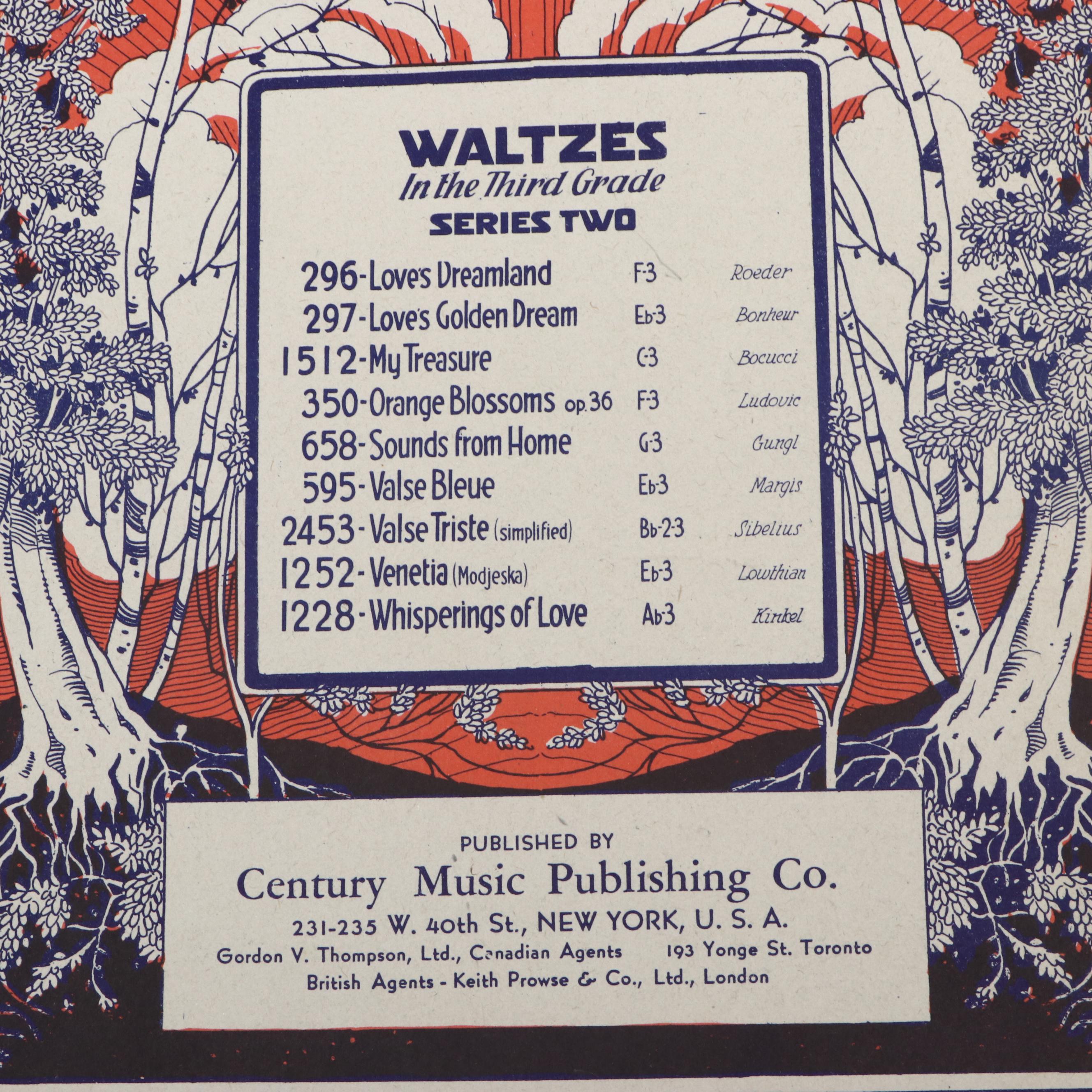 Irving Berlin "Annie Get Your Gun" and Other G. Ludovic Waltz Sheet Music