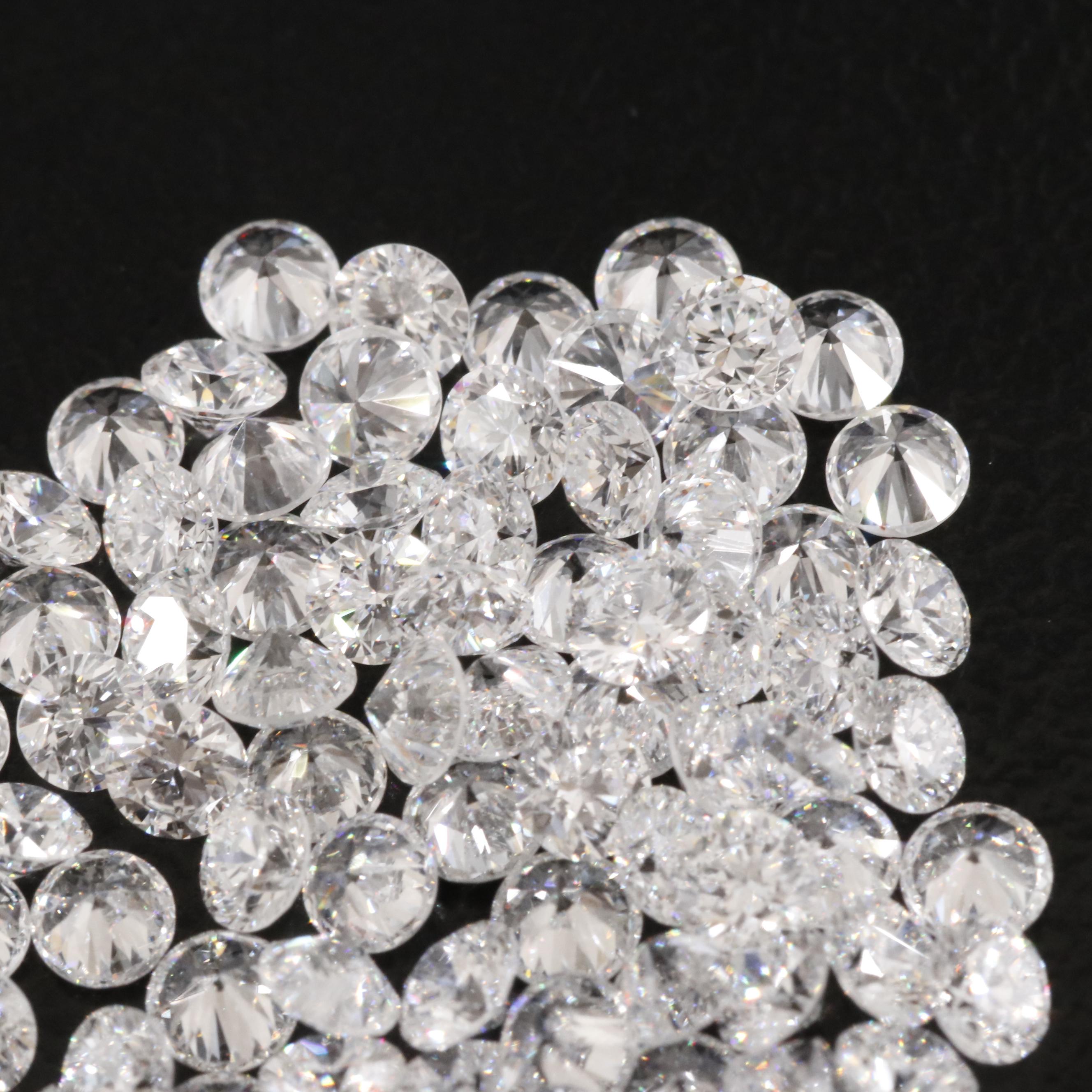 Loose 5.14 CTW Lab Grown Diamonds