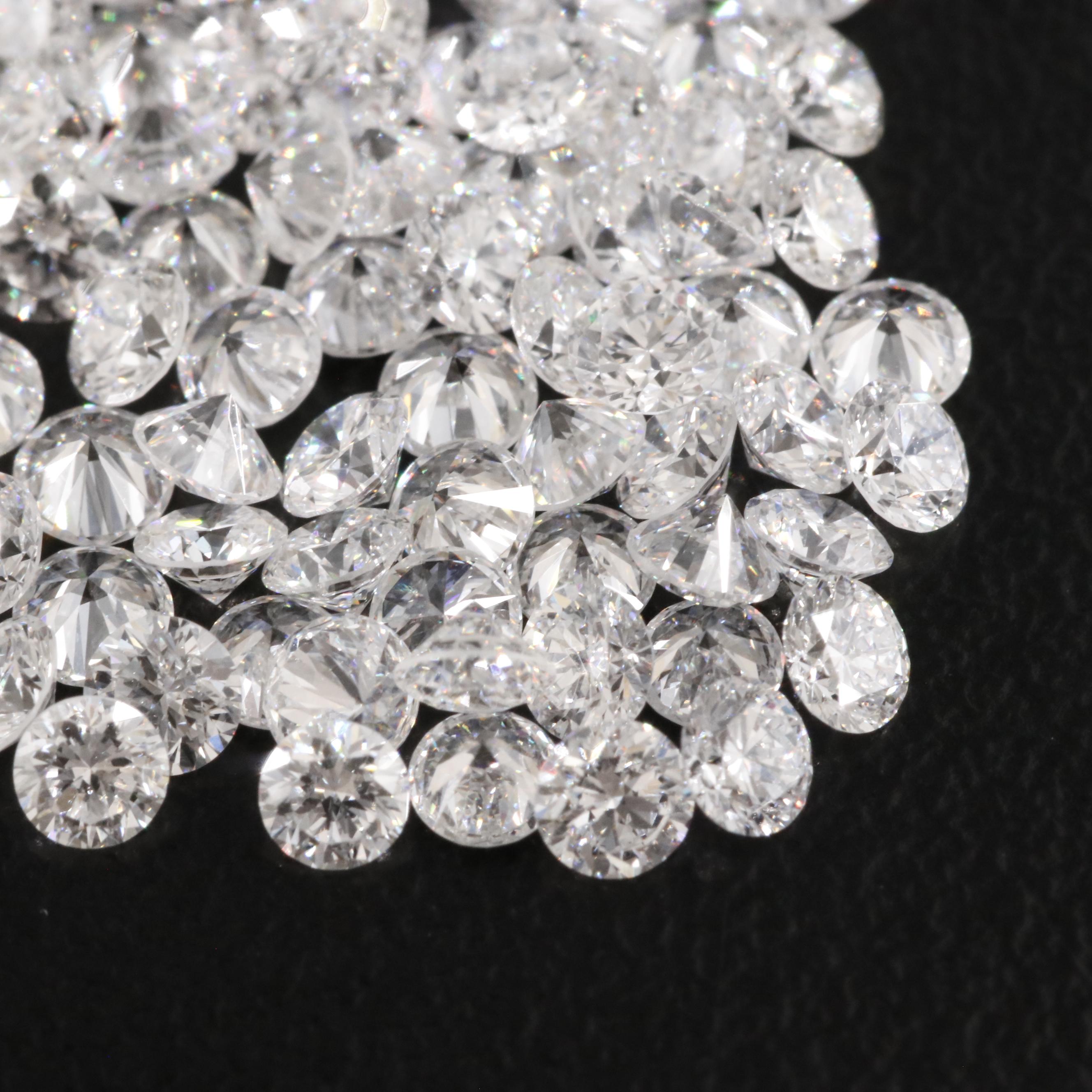 Loose 5.14 CTW Lab Grown Diamonds