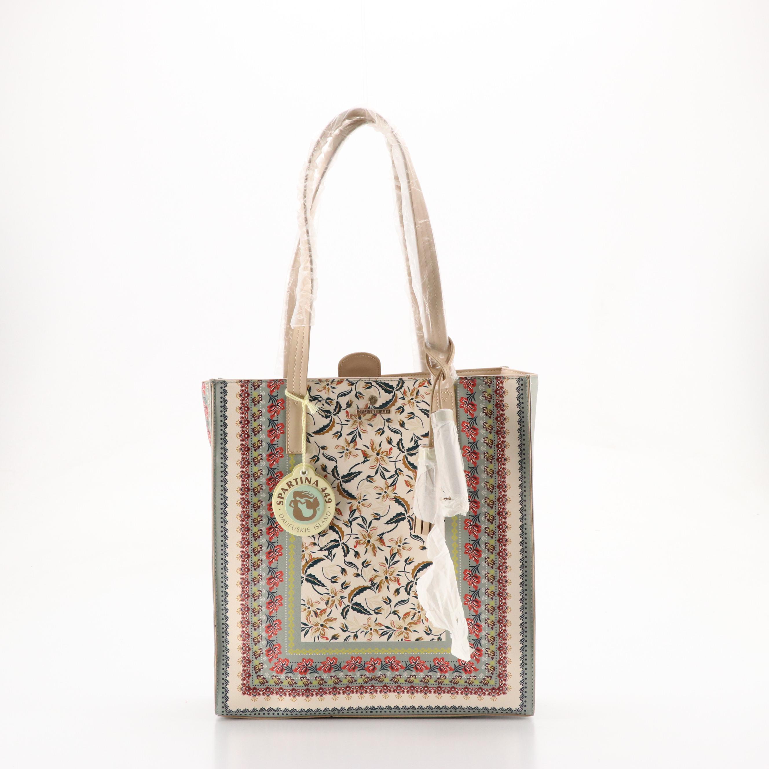 Spartina 449 Genevieve Retreat Shopper Tote and Kipling DigiSet Laptop Bag