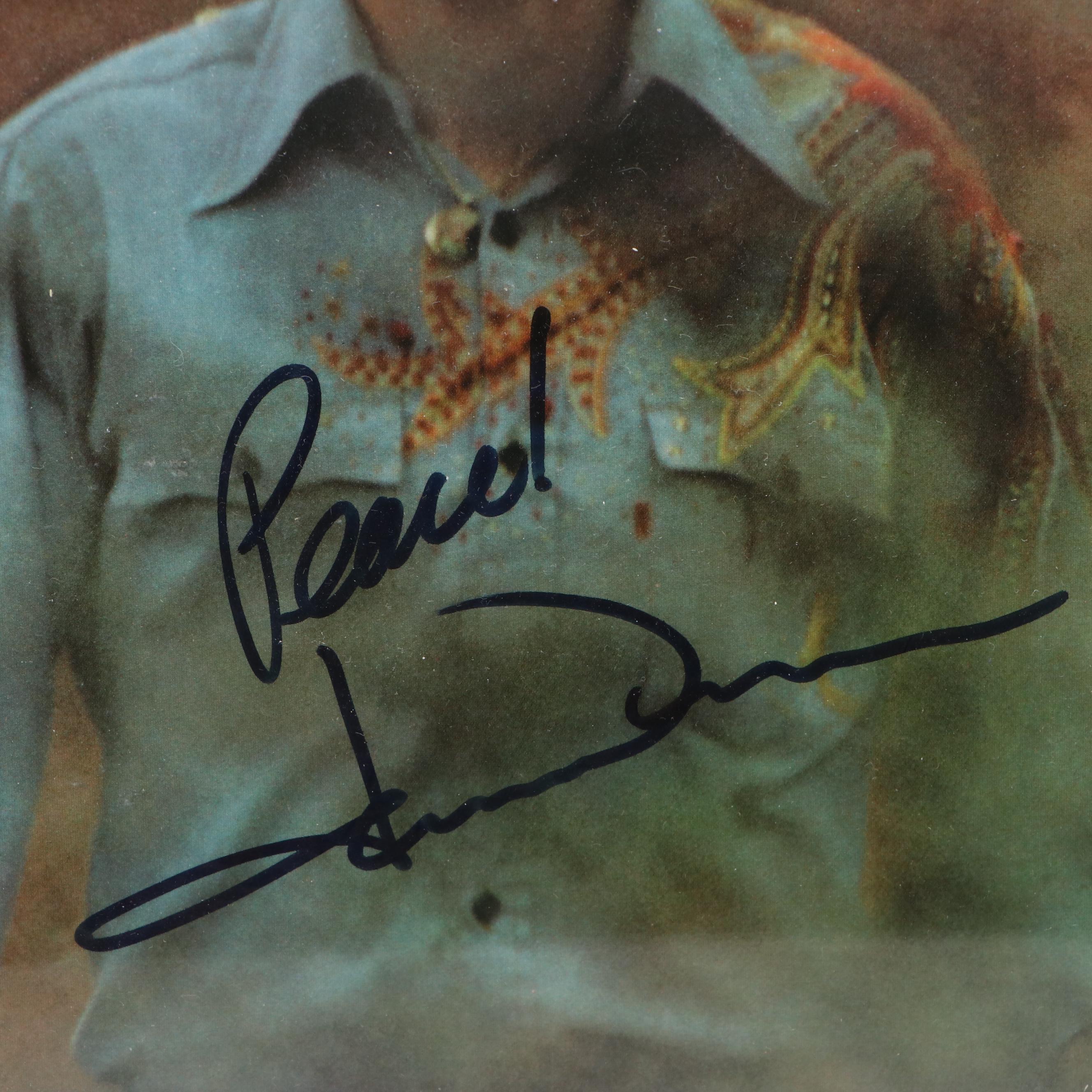 John Denver Signed Record Sleeve