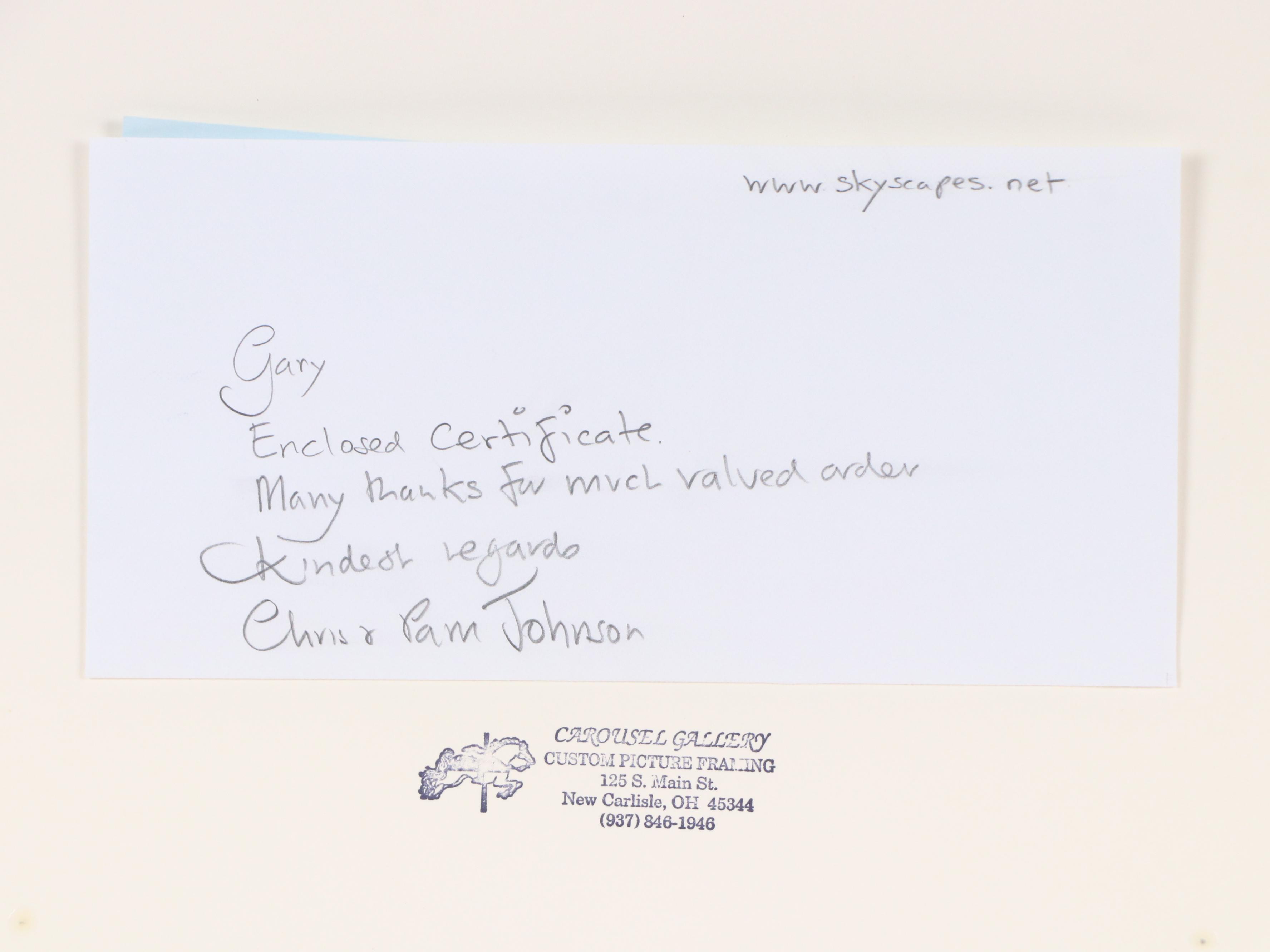 Mark Postlethwaite Offset Lithograph "Heroes of the Mighty Eighth," 1992