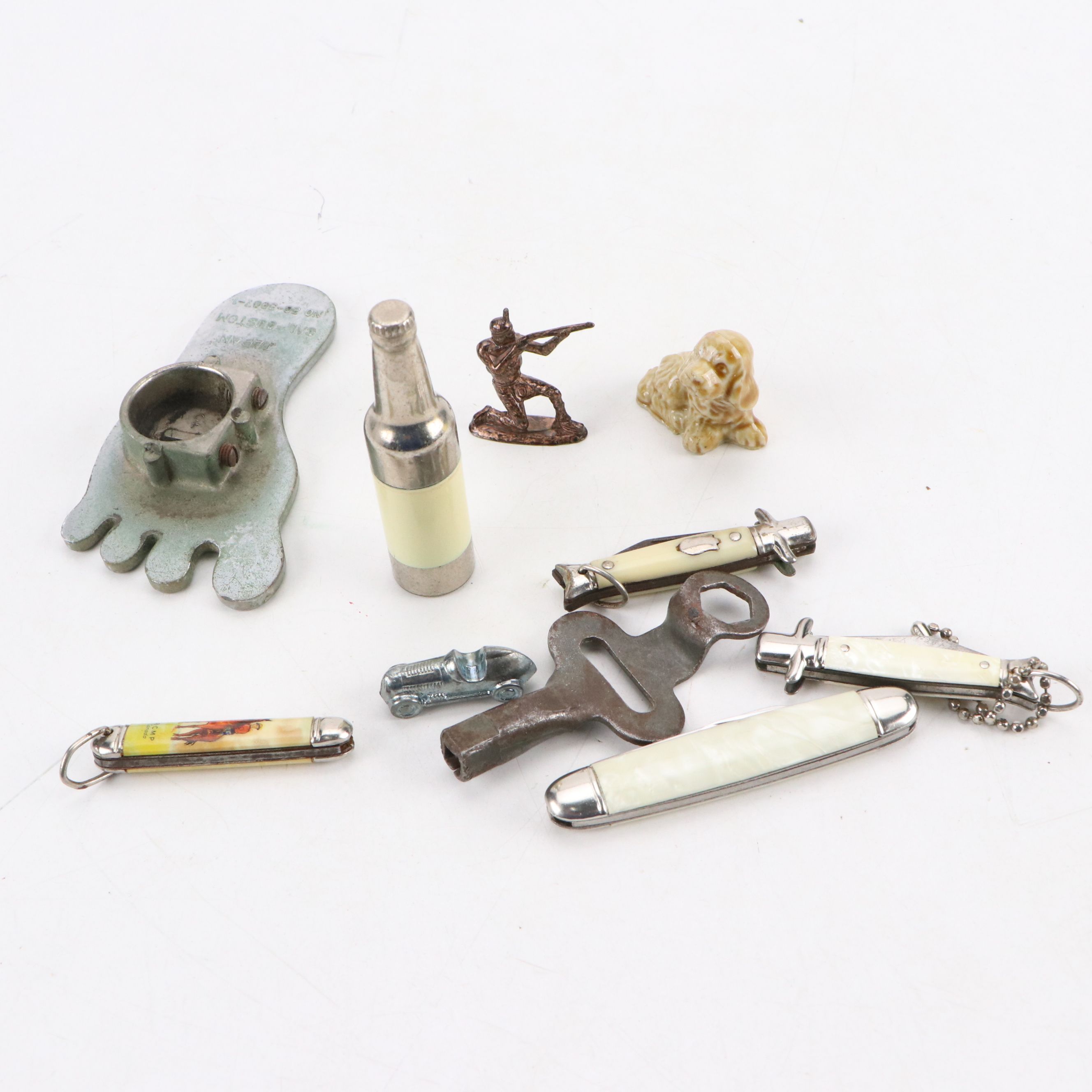 U.S. Metal Toy Co. "Click-Clak" Noise Maker with Vintage Toys and Collectibles