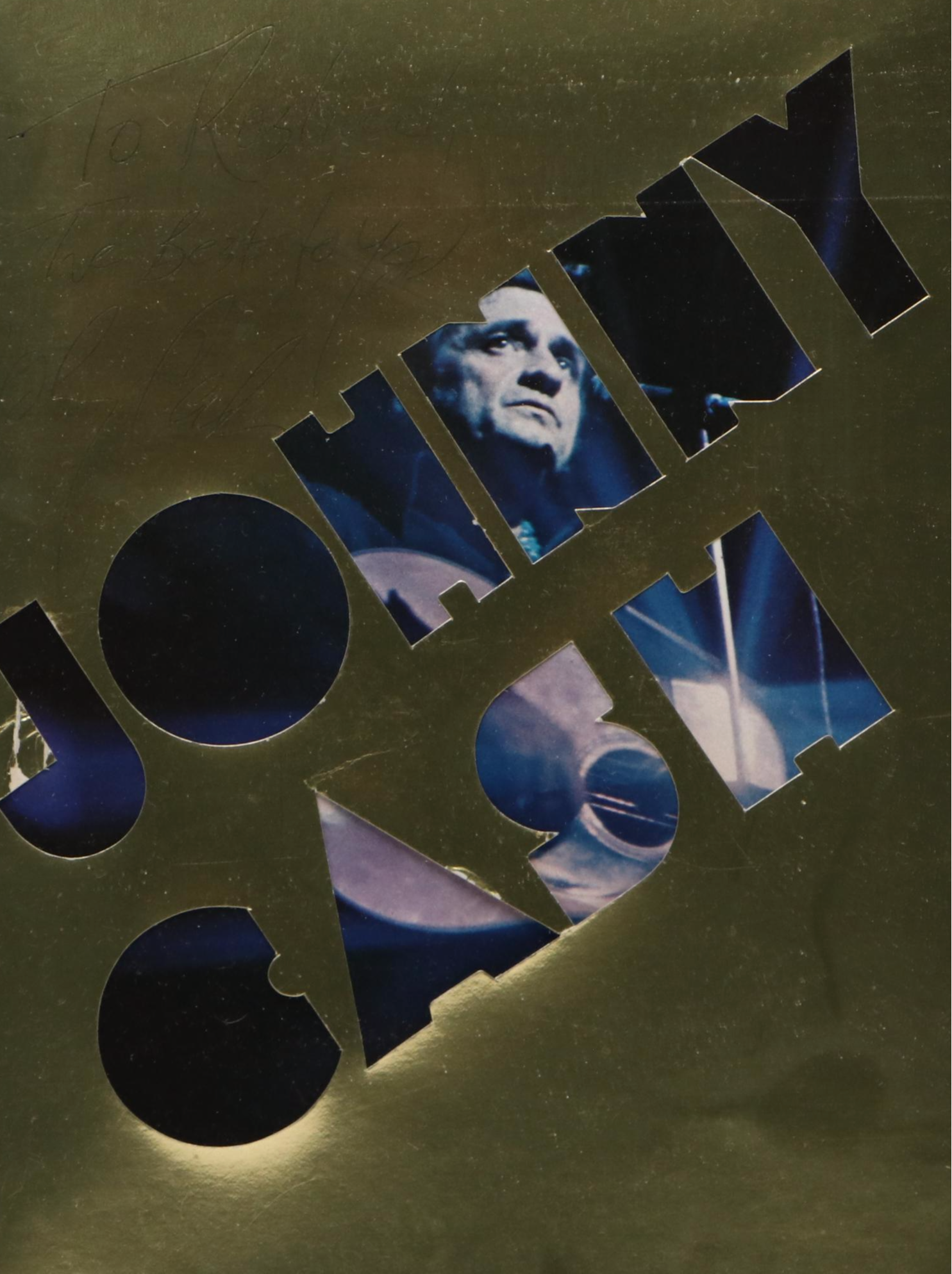 Johnny Cash Signed Program, Late 20th Century