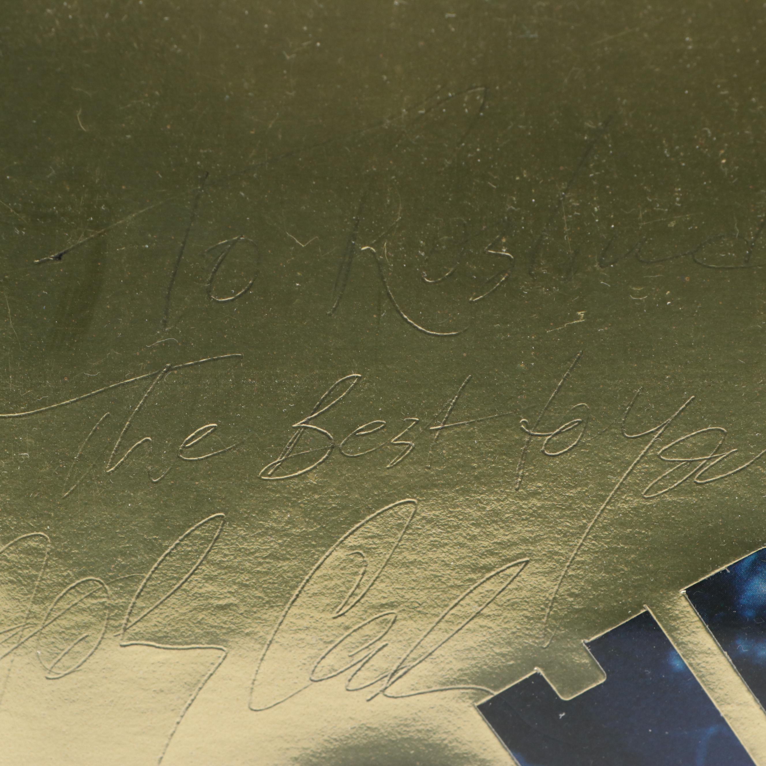 Johnny Cash Signed Program, Late 20th Century