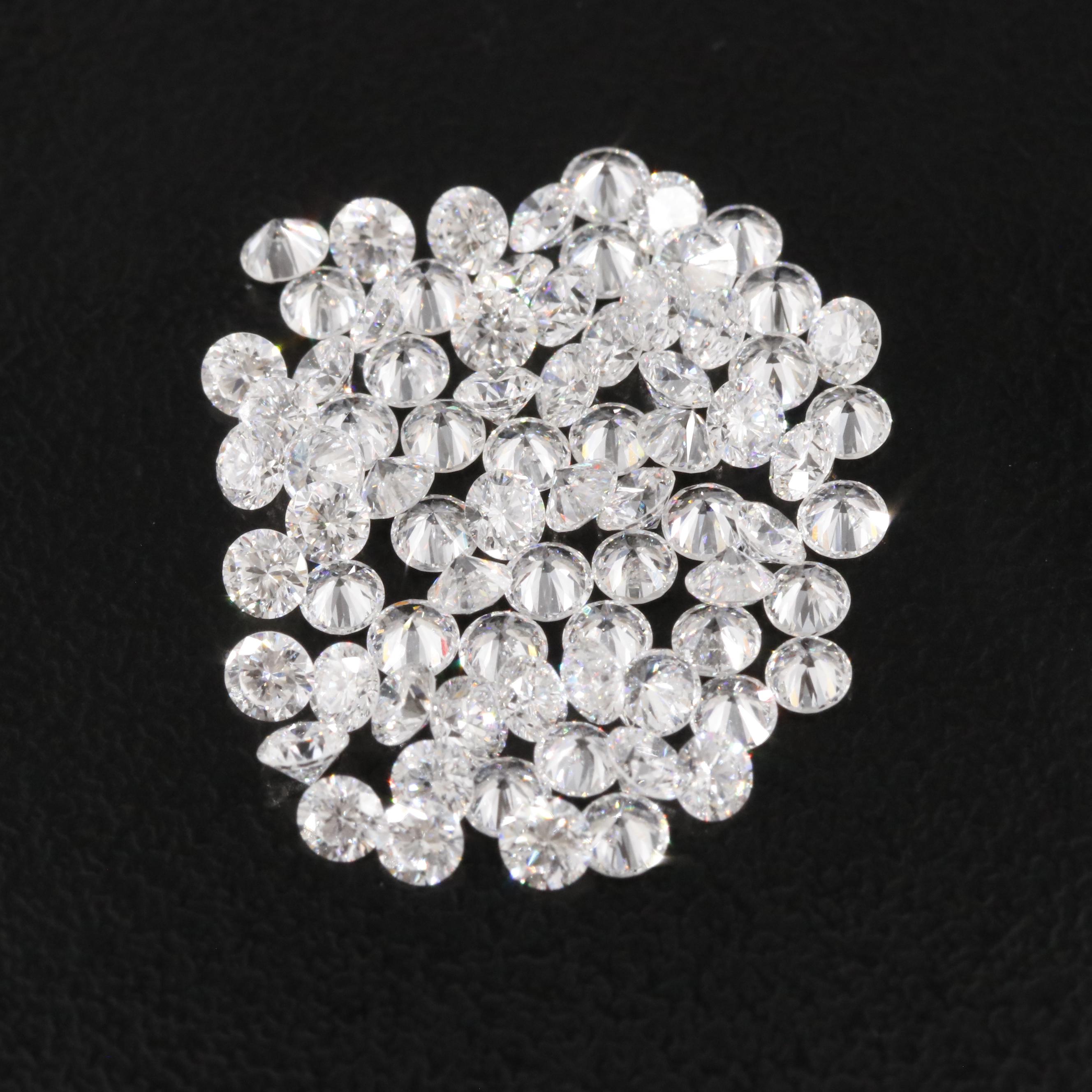 Loose 4.20 CTW Lab Grown Diamonds