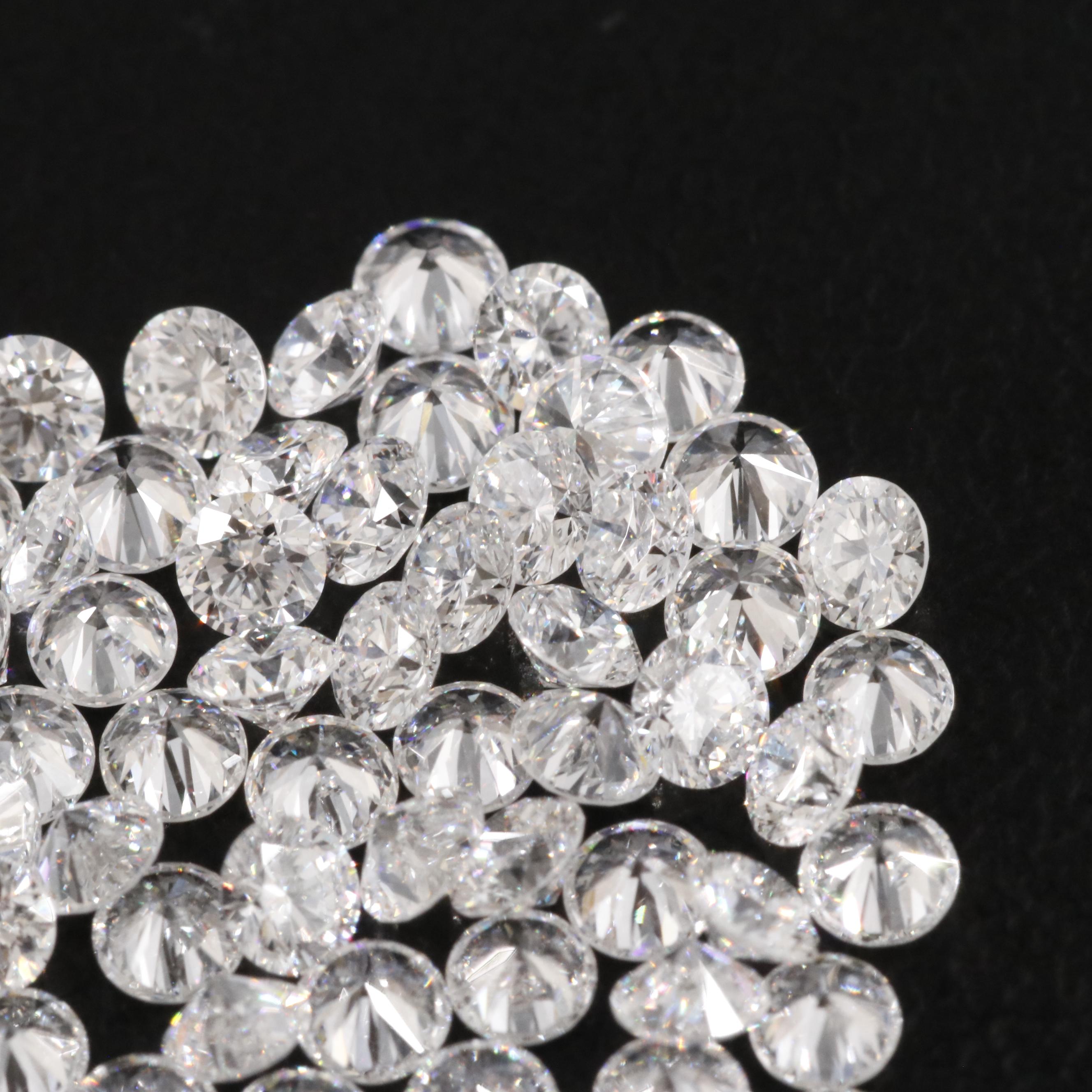 Loose 4.20 CTW Lab Grown Diamonds