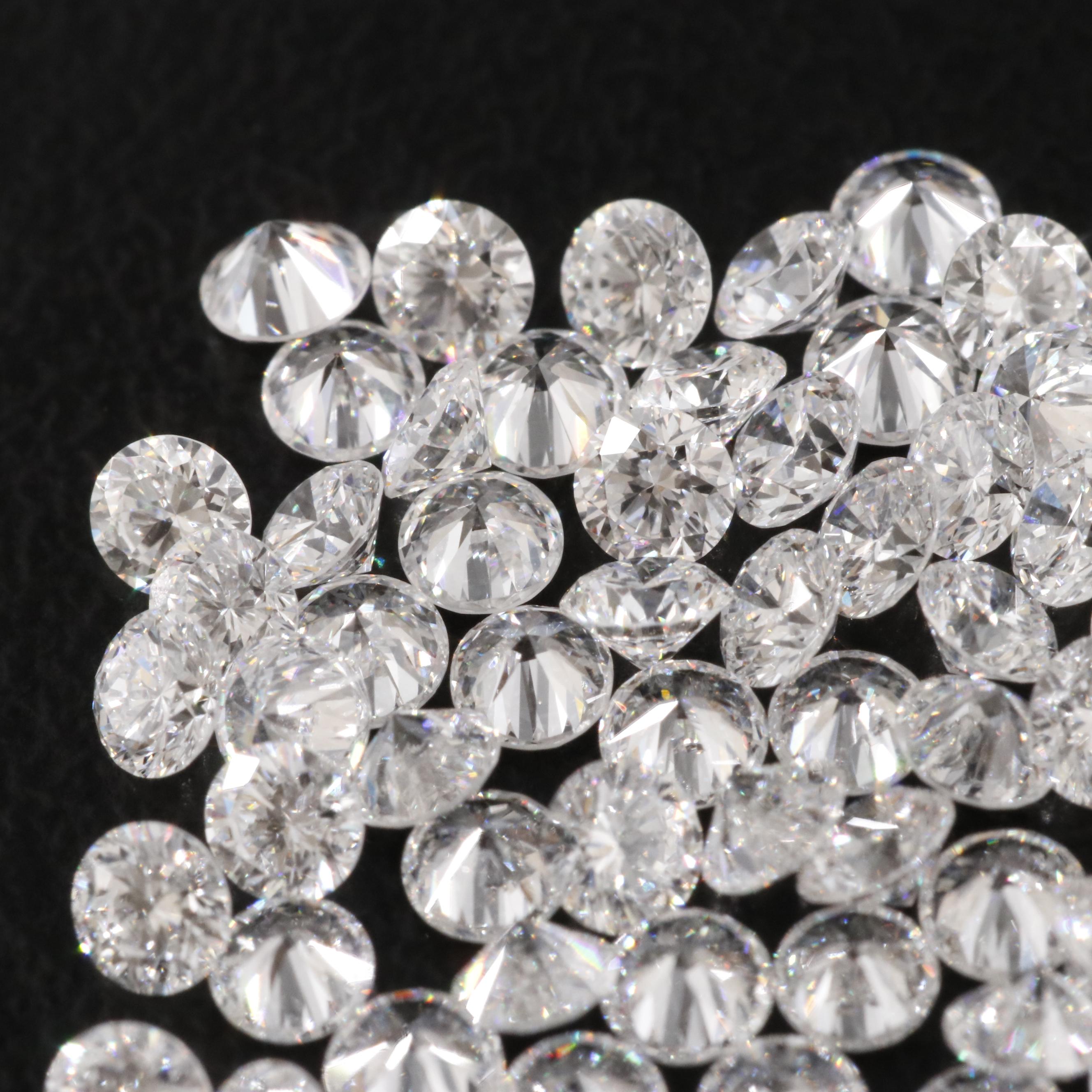 Loose 4.20 CTW Lab Grown Diamonds