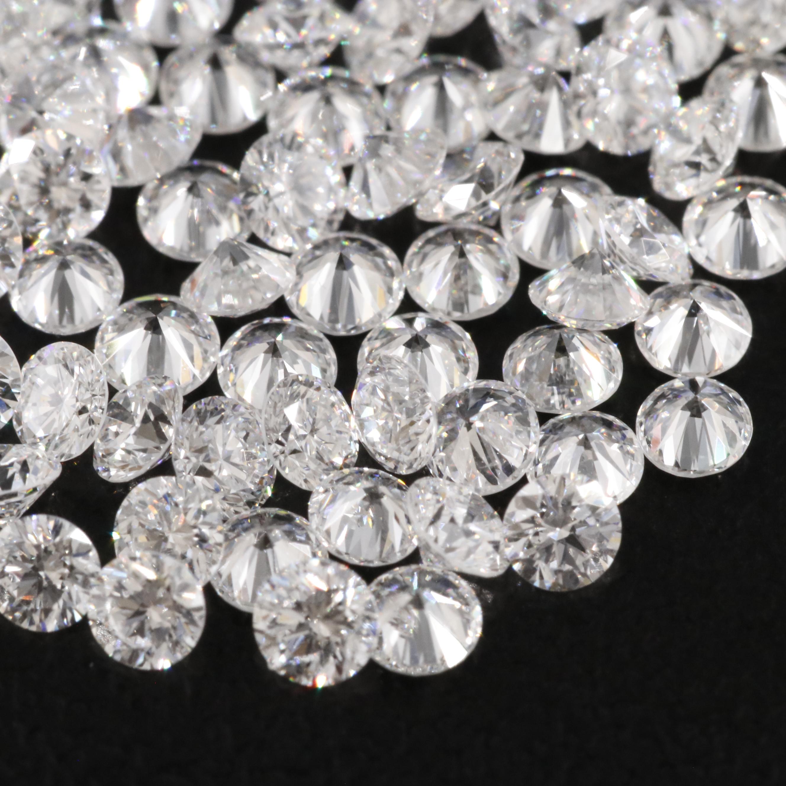 Loose 4.20 CTW Lab Grown Diamonds