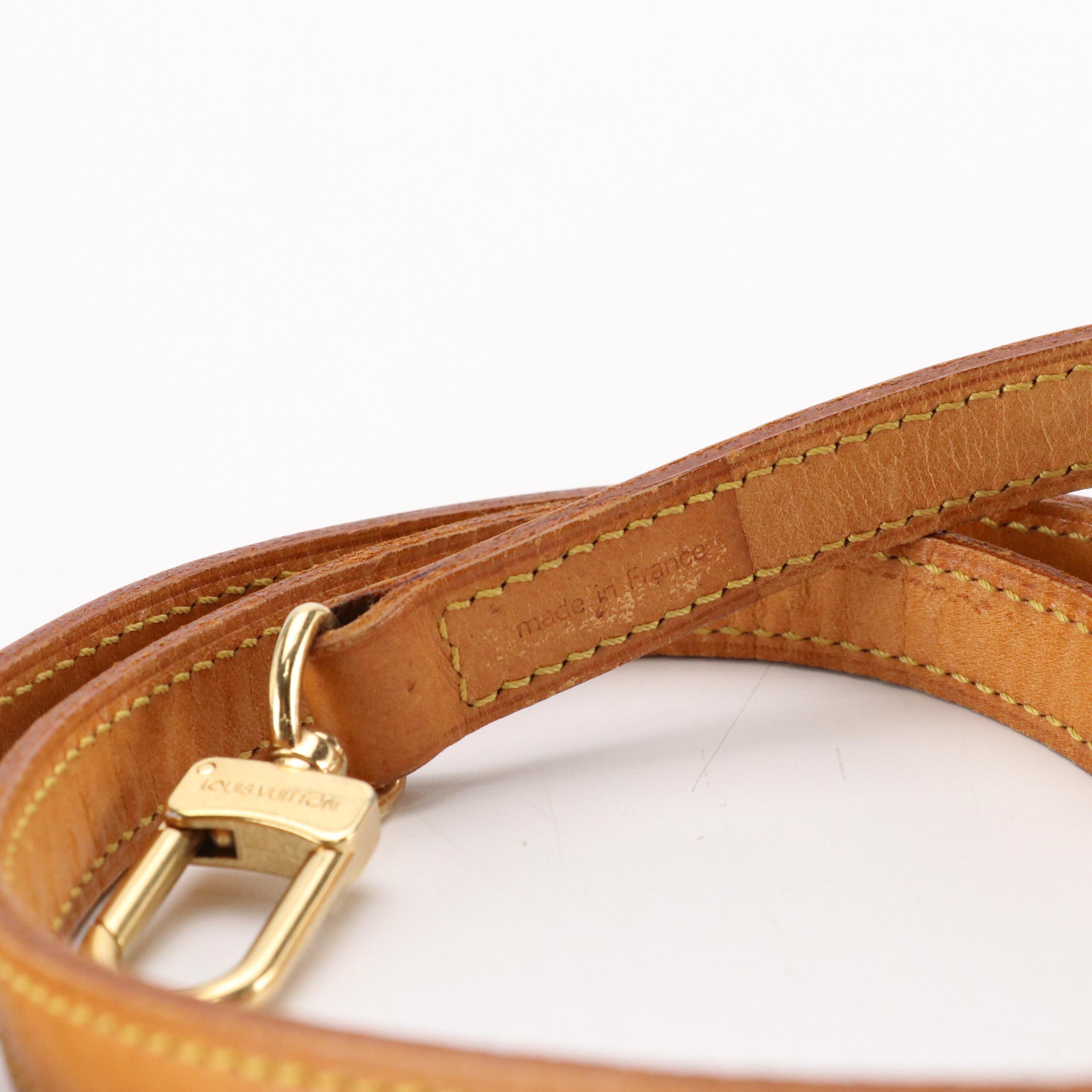 Louis Vuitton Vachetta Leather Bag Strap