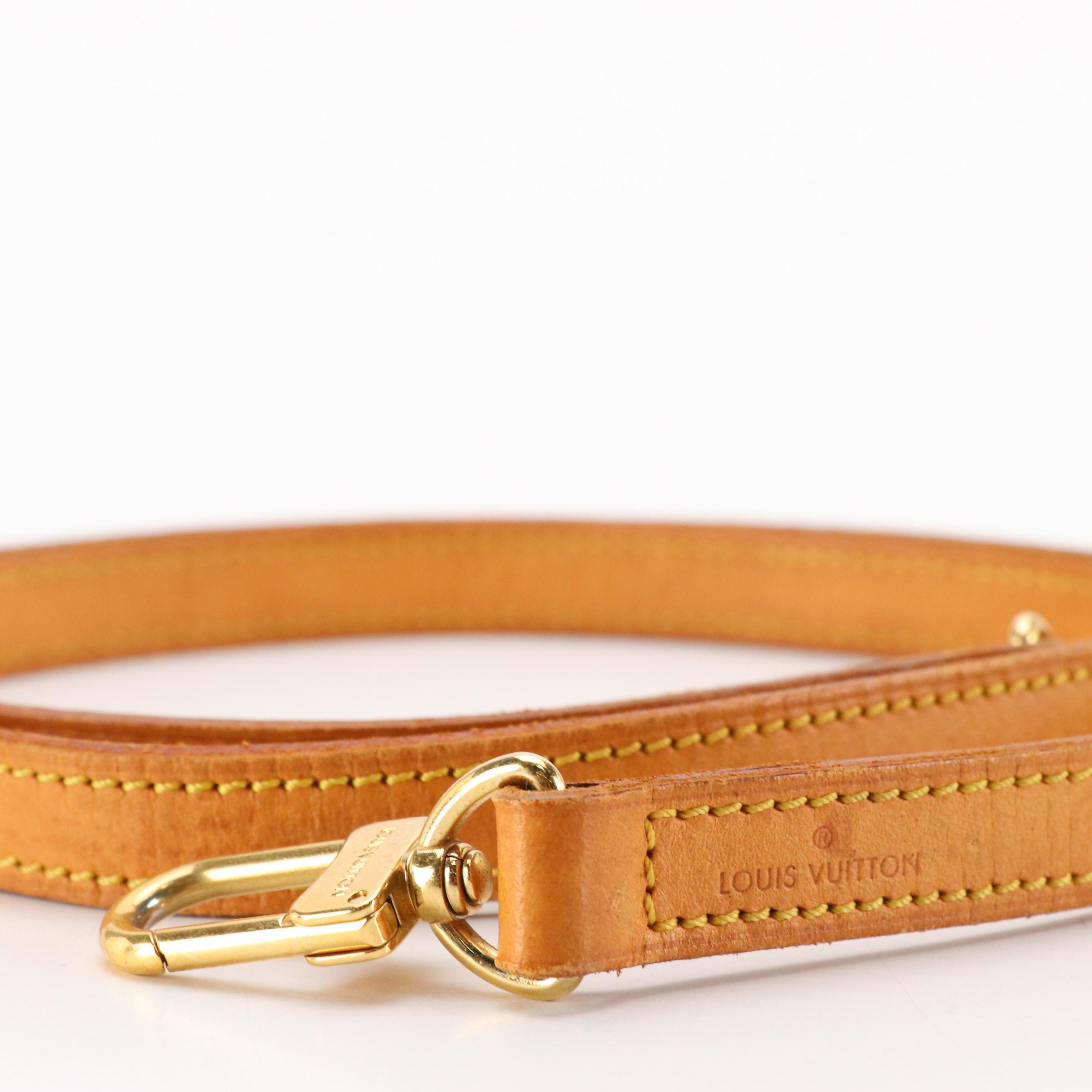 Louis Vuitton Vachetta Leather Bag Strap