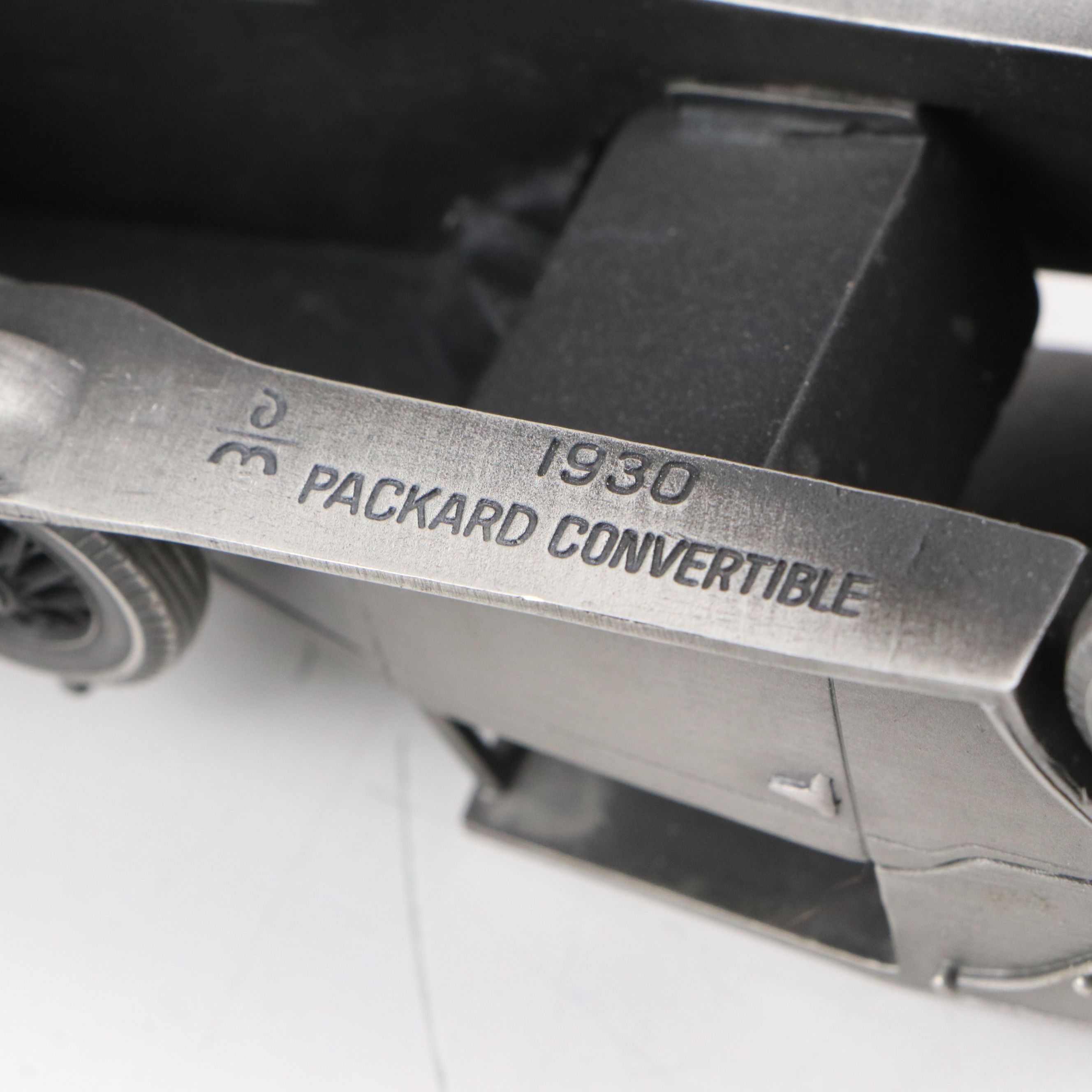 Schuco German Fex 1111 Tin Toy Car with Other Danbury Mint Pewter Vintage Cars