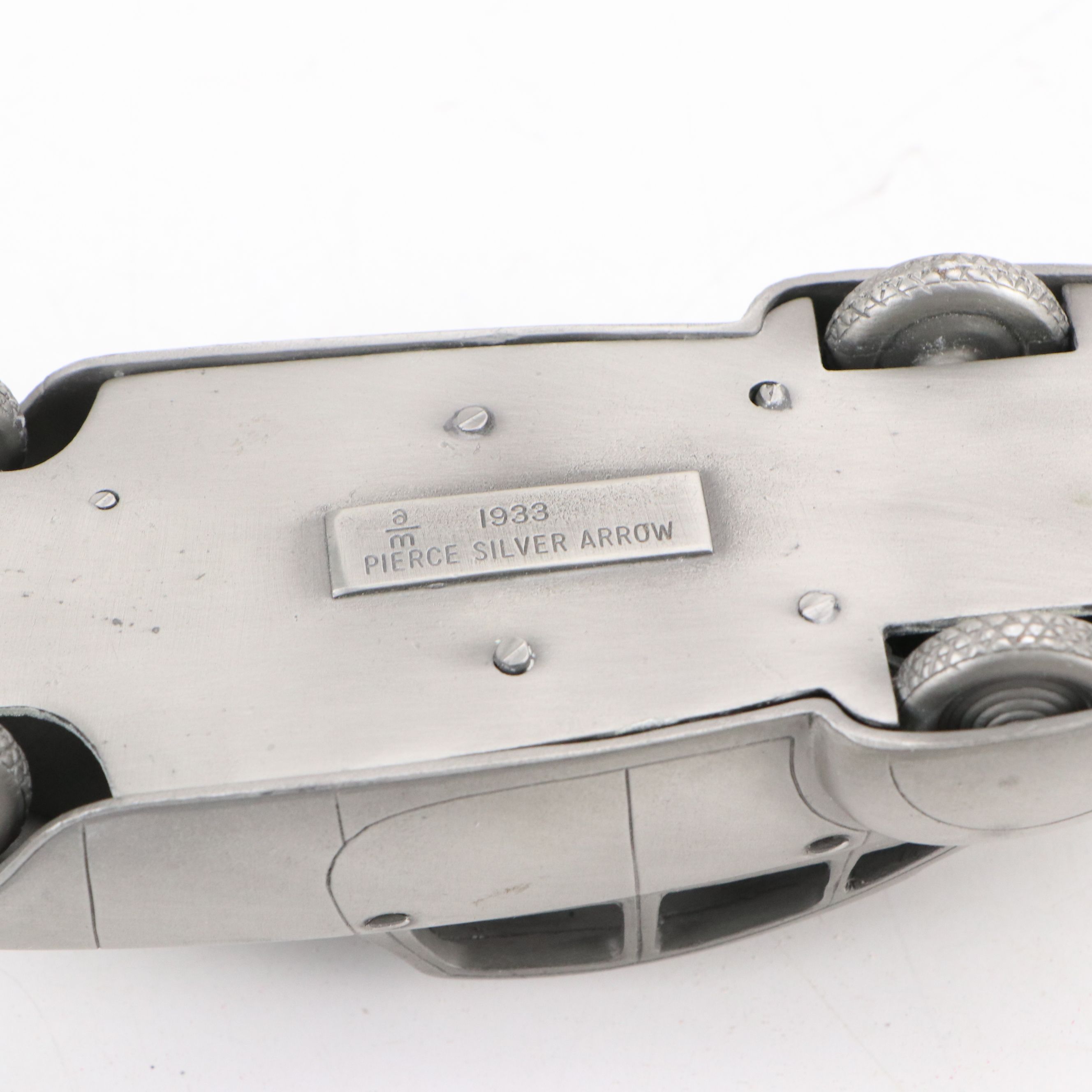 Schuco German Fex 1111 Tin Toy Car with Other Danbury Mint Pewter Vintage Cars