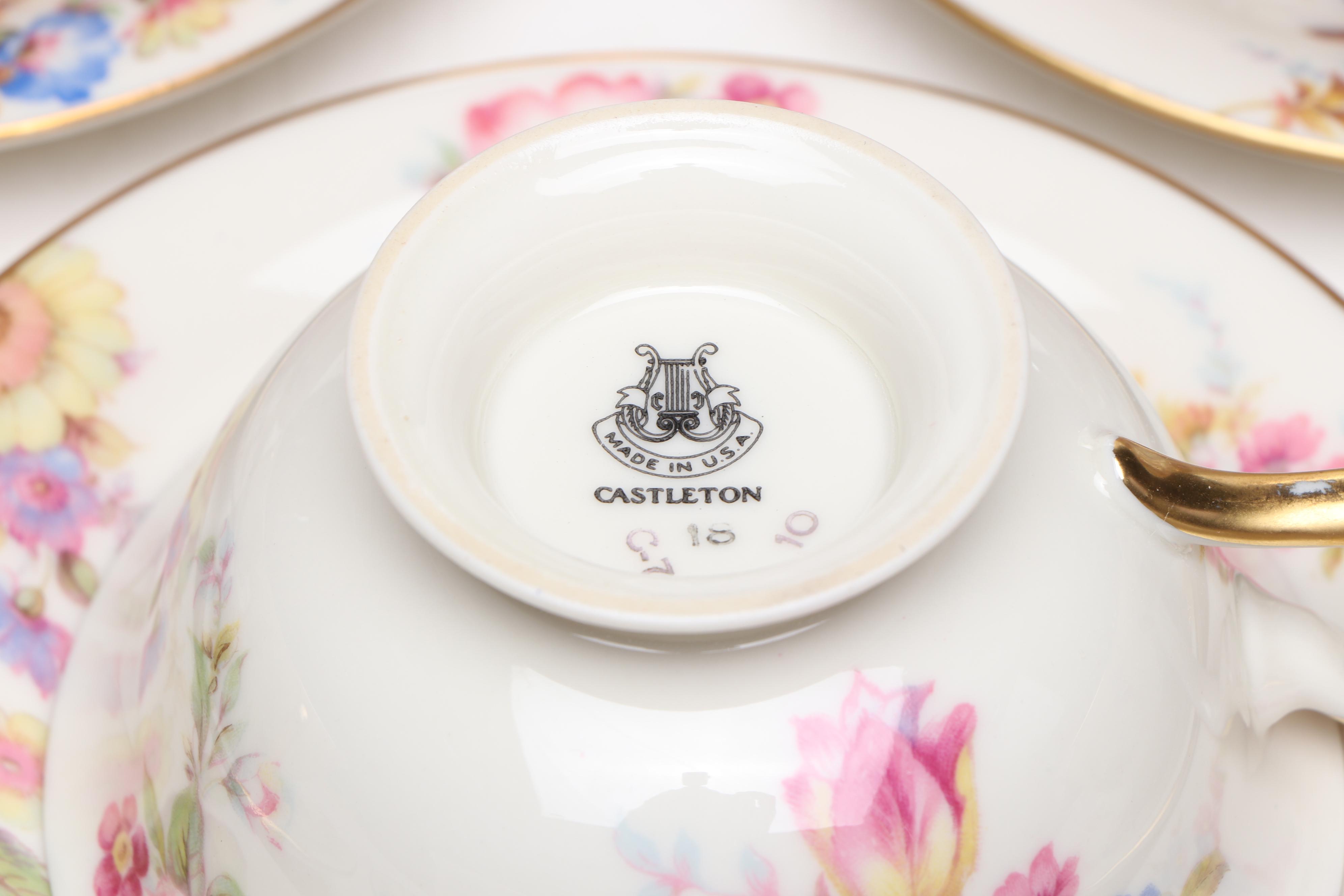 Castleton "Sunnybrooke" Porcelain Dinnerware