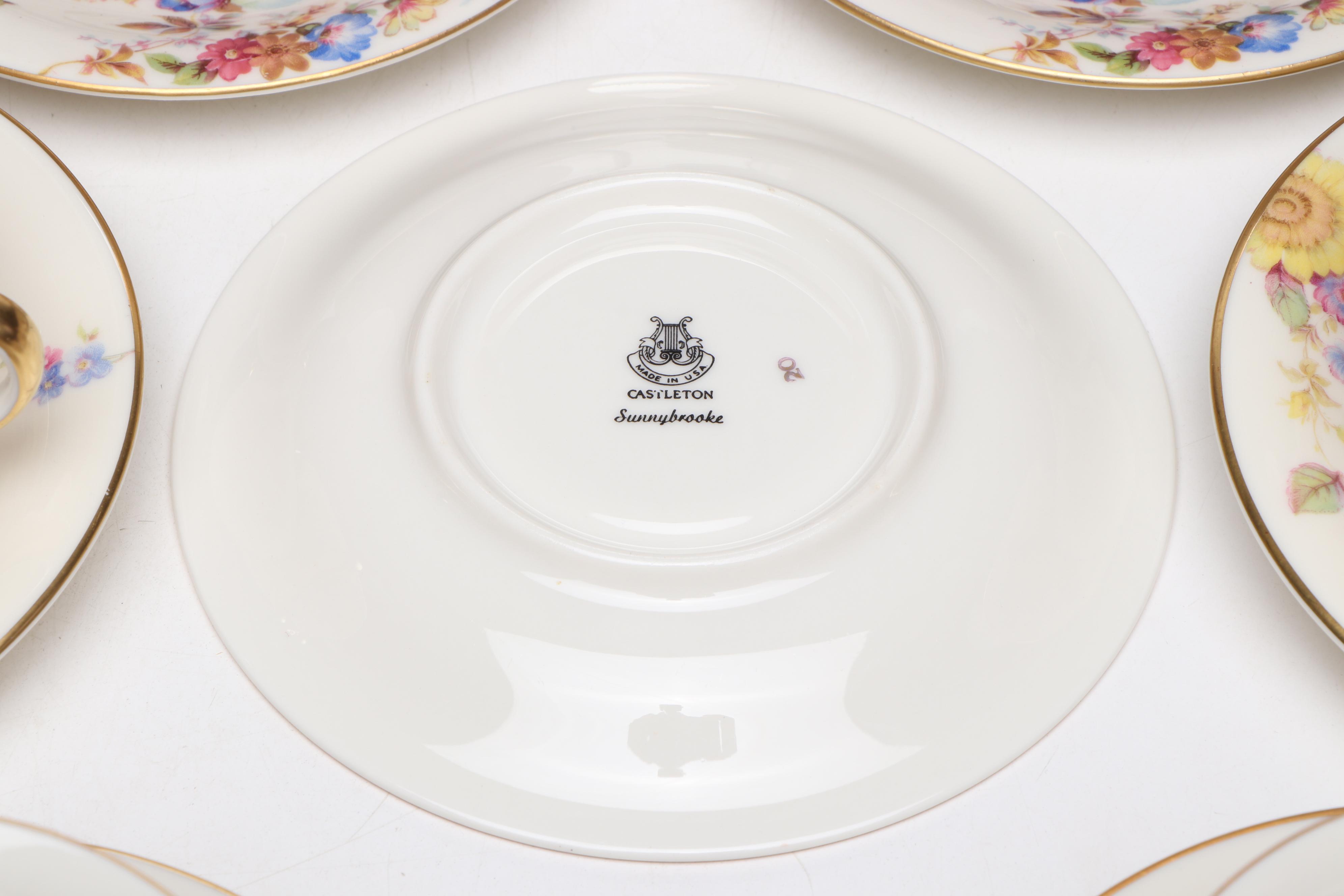 Castleton "Sunnybrooke" Porcelain Dinnerware