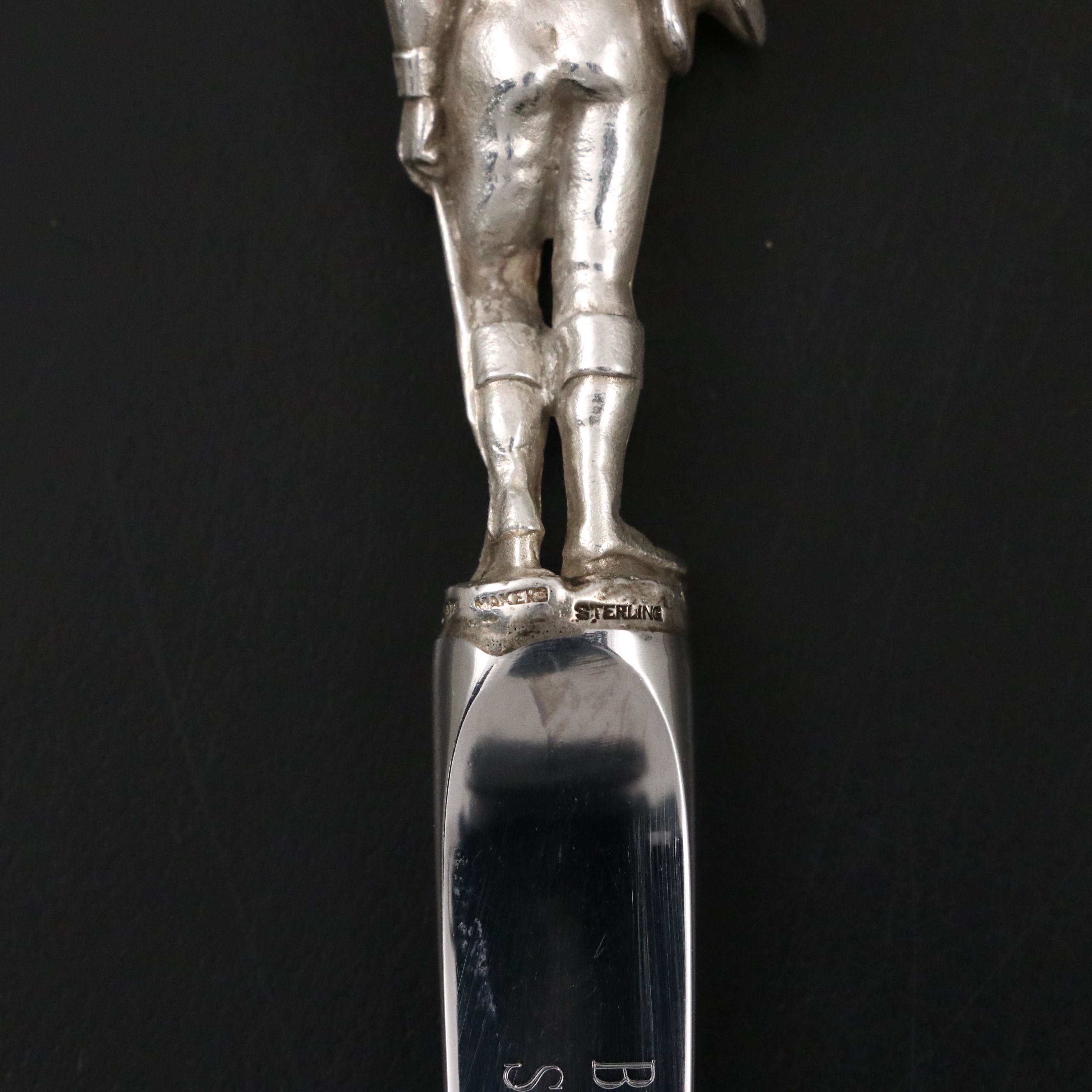 Tiffany & Co. Sterling Silver Handled Jockey Letter Opener