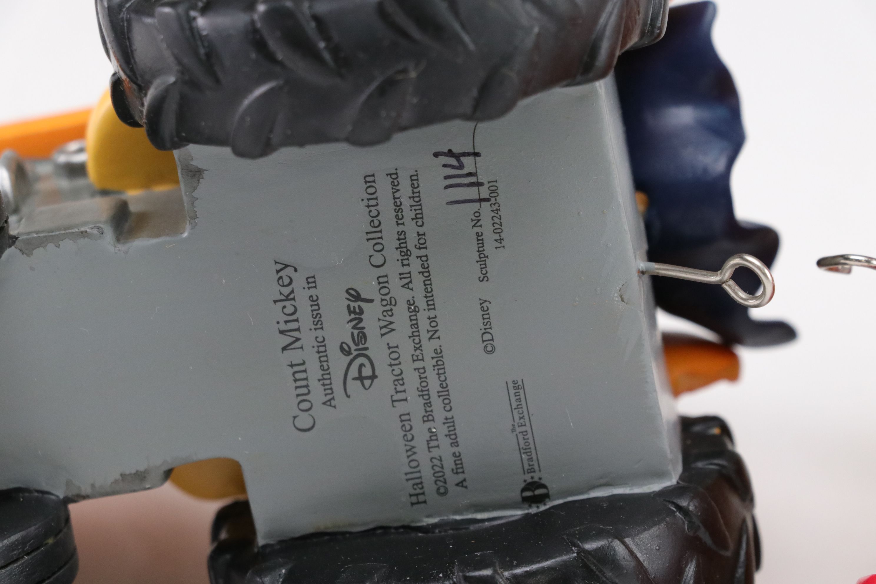 Disney Mickey Mouse "Halloween Tractor Wagon Collection"