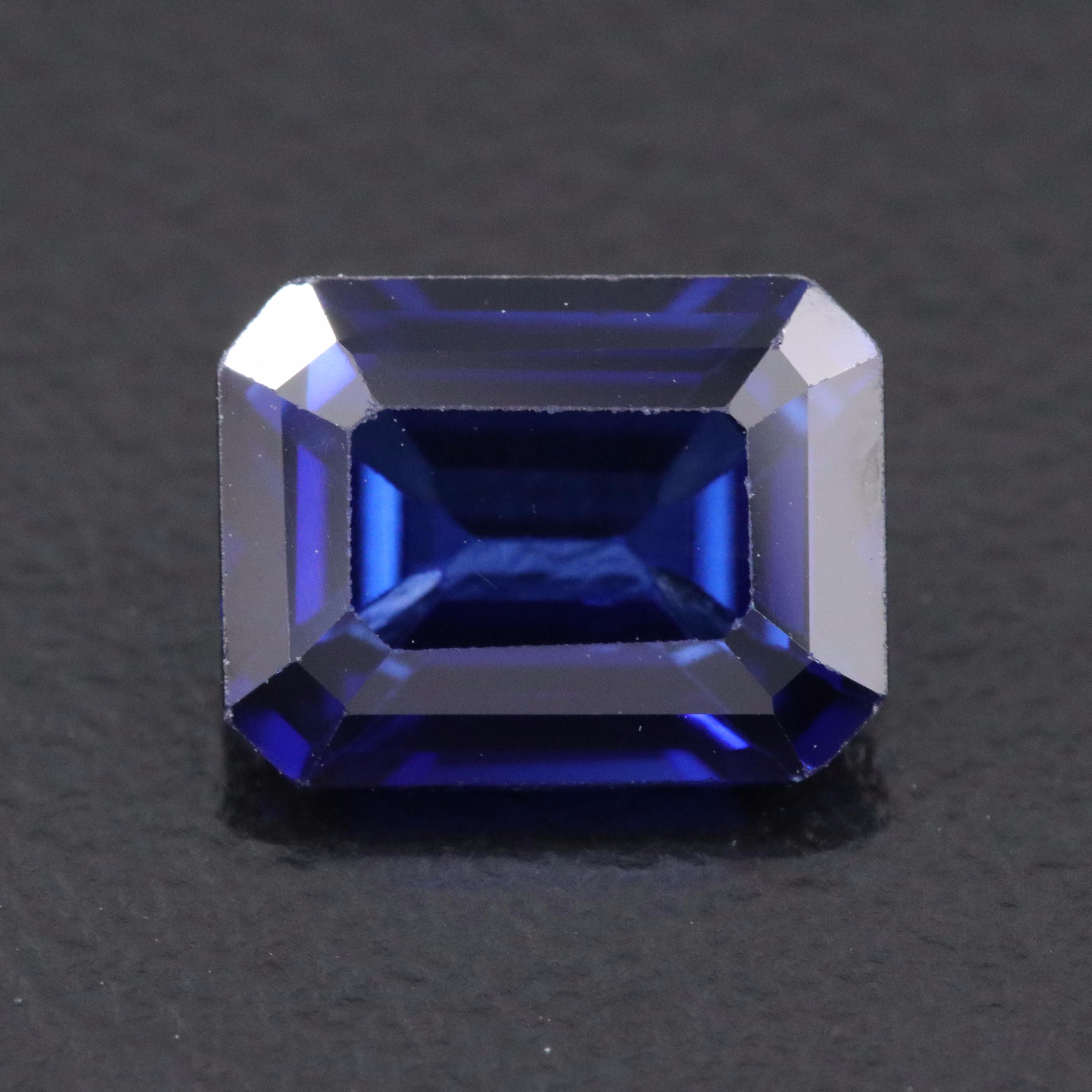 Loose 2.63 CT Lab Grown Sapphire