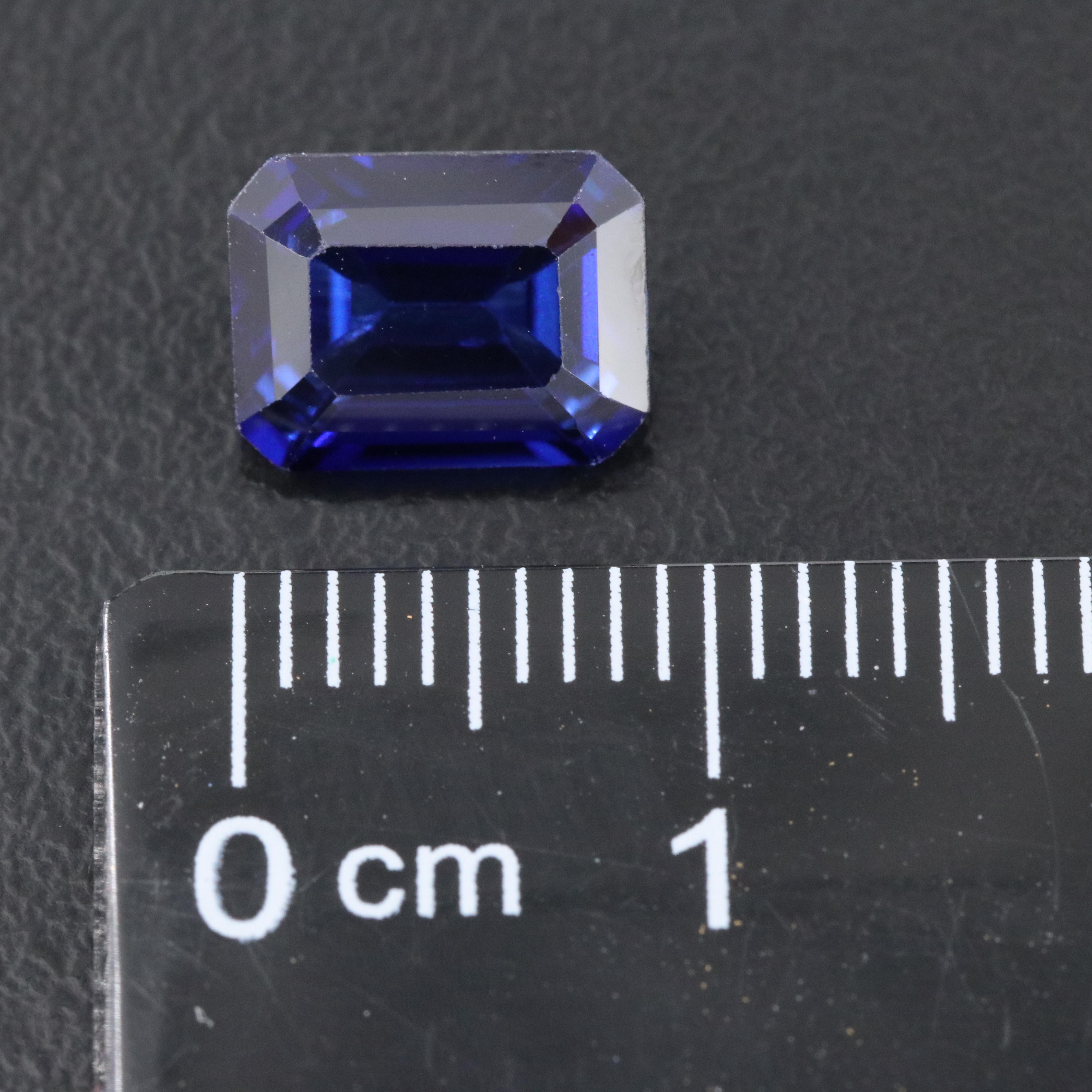 Loose 2.63 CT Lab Grown Sapphire