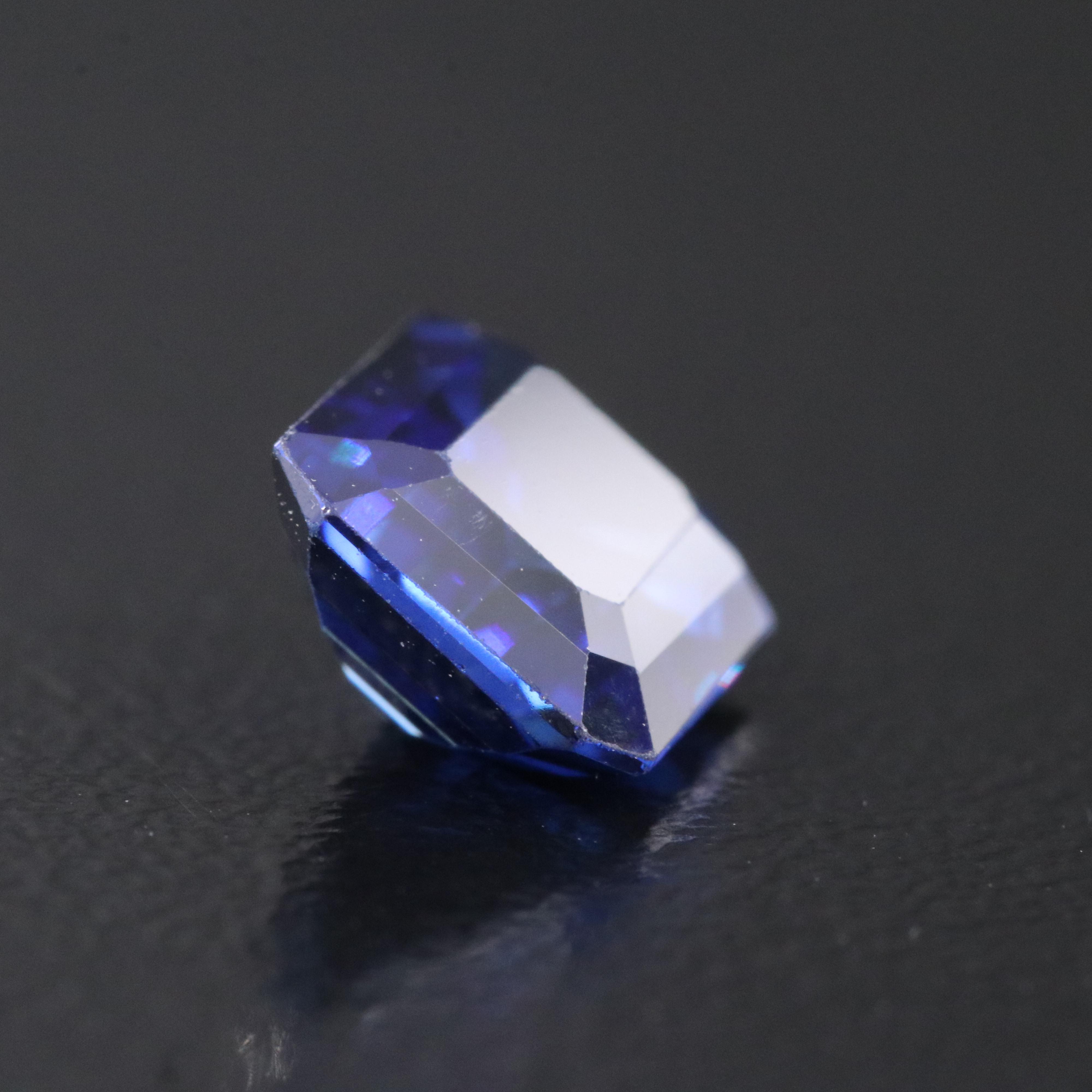 Loose 2.63 CT Lab Grown Sapphire