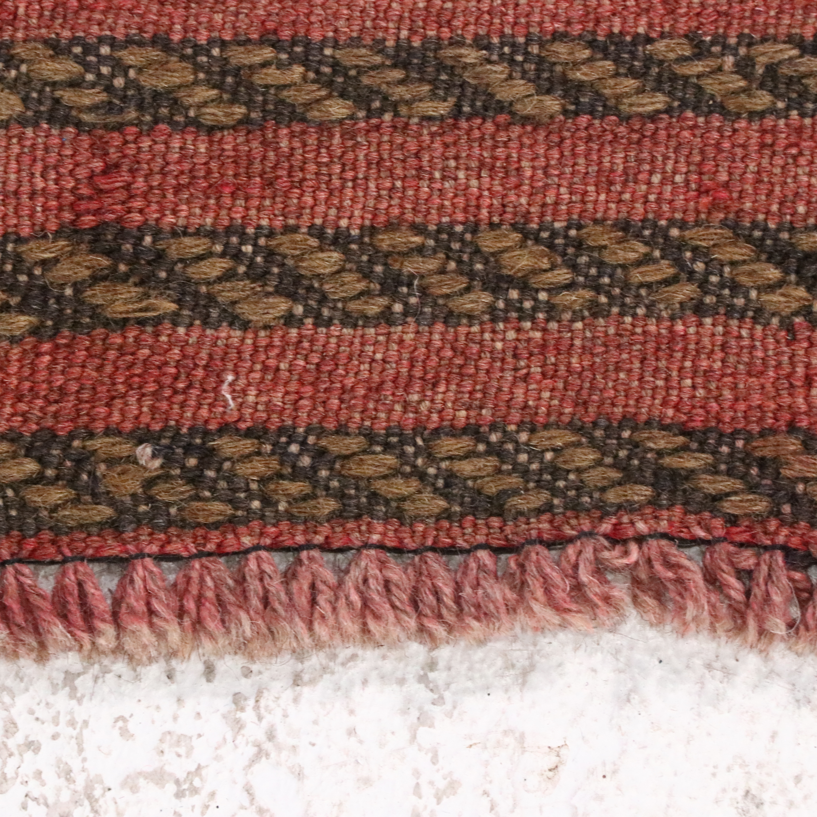 1'10 x 7'11 Handwoven Afghan Mashwani Carpet Runner