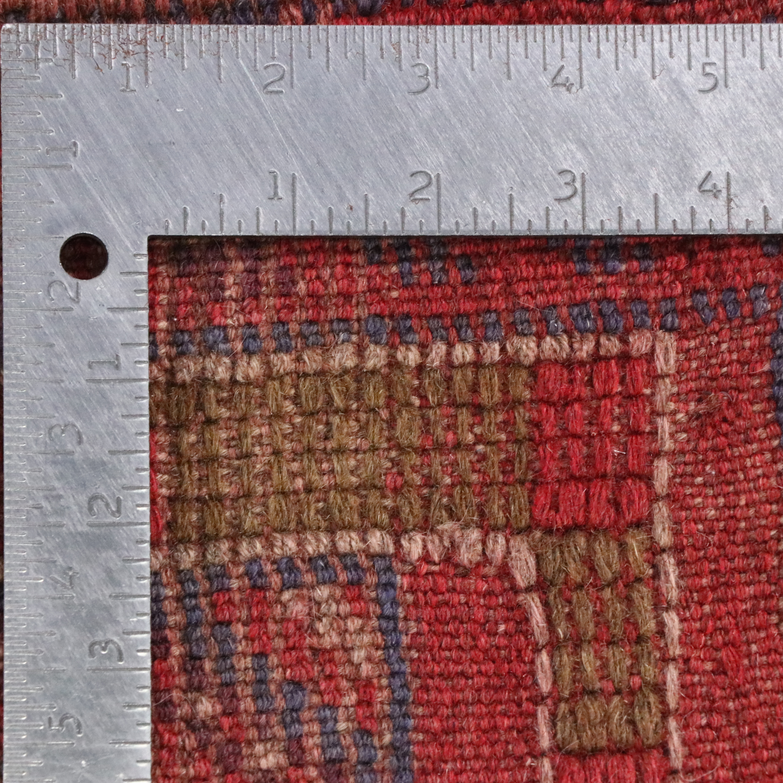 1'10 x 7'11 Handwoven Afghan Mashwani Carpet Runner