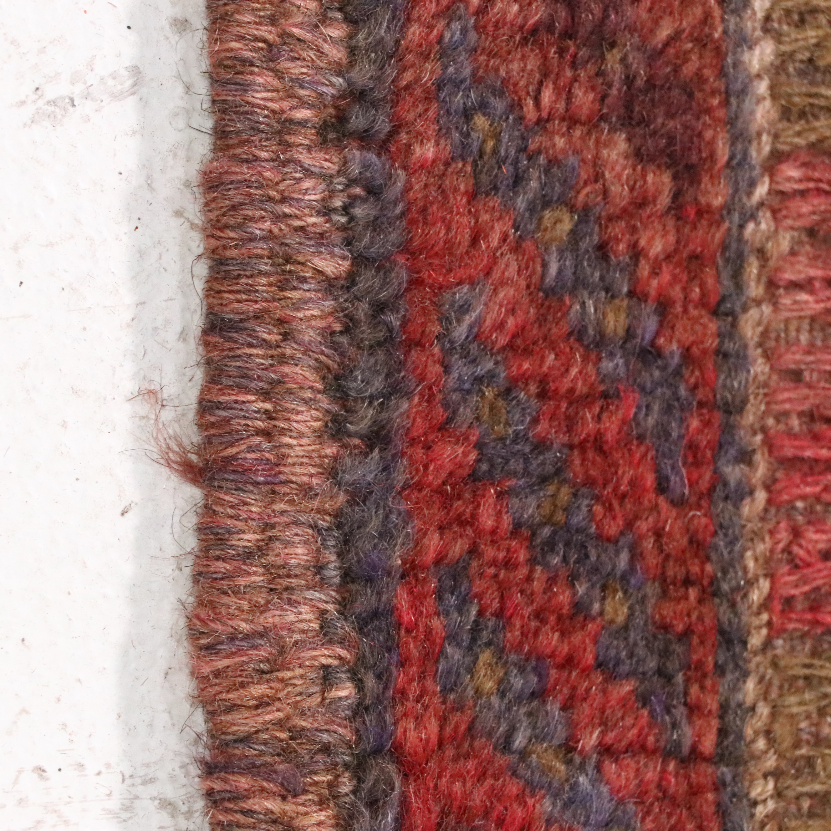 1'10 x 7'11 Handwoven Afghan Mashwani Carpet Runner