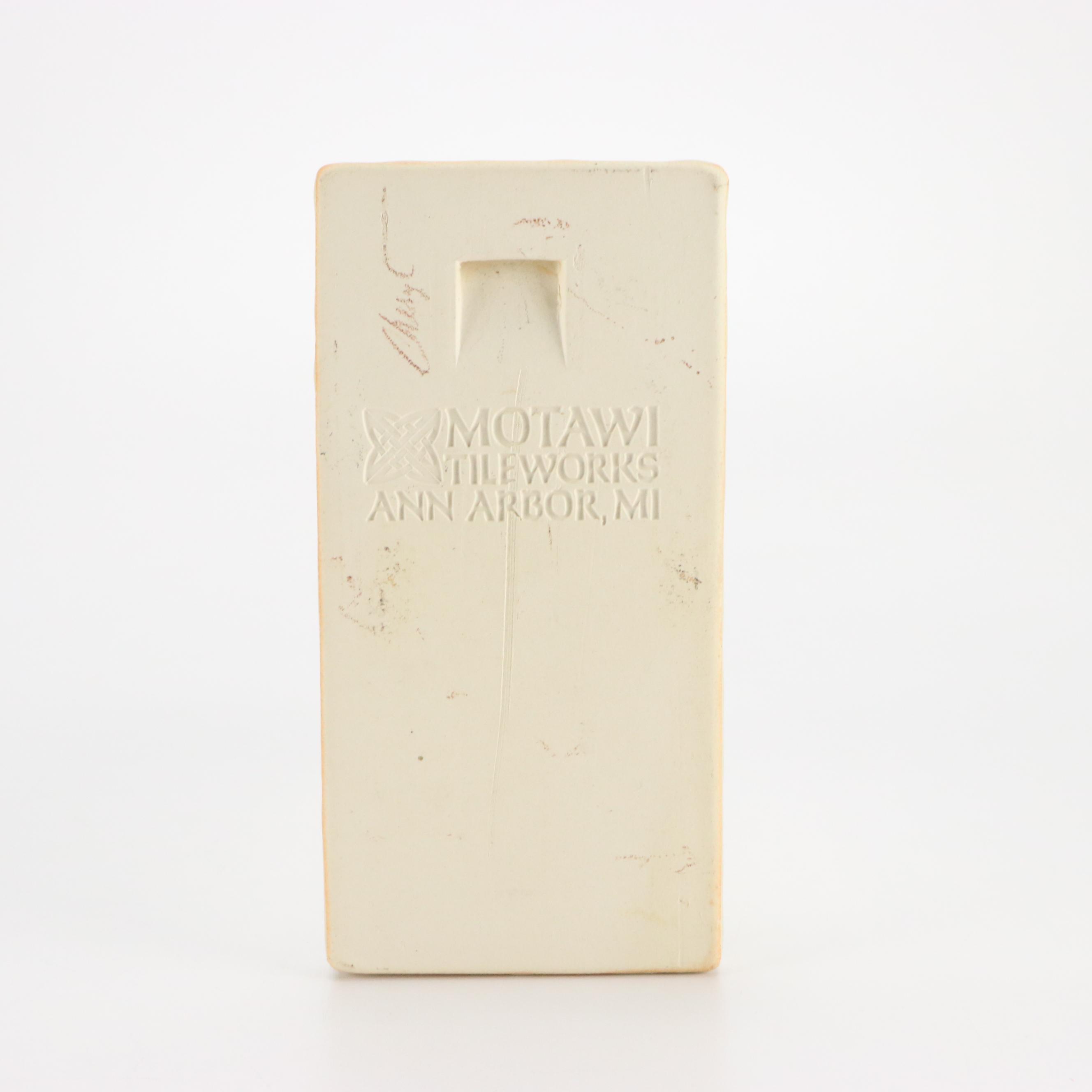 Motawi Tileworks "Ladybug" Decorative Tile After Charley Harper