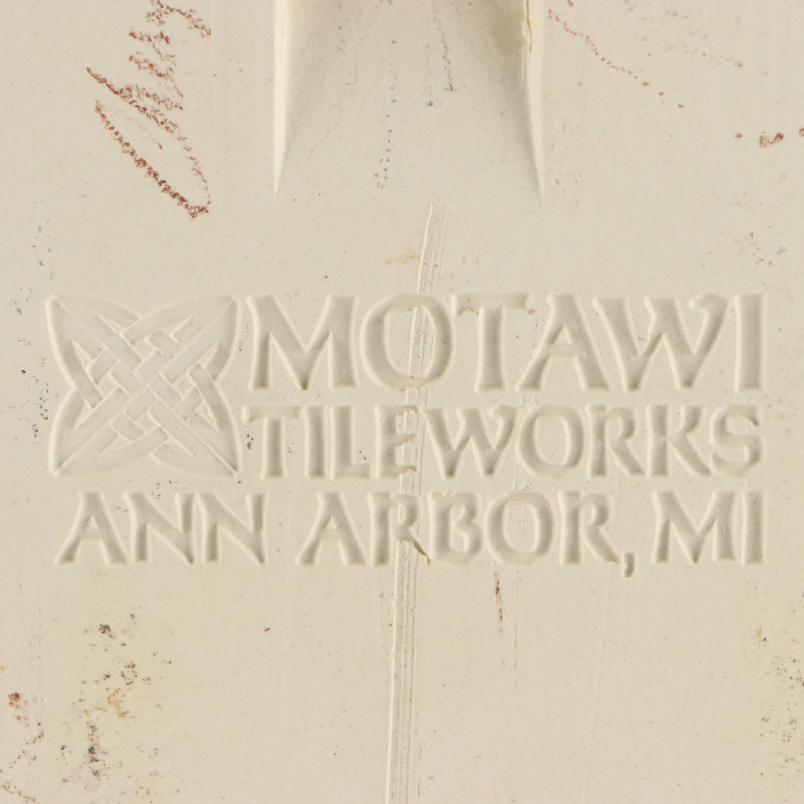 Motawi Tileworks "Ladybug" Decorative Tile After Charley Harper