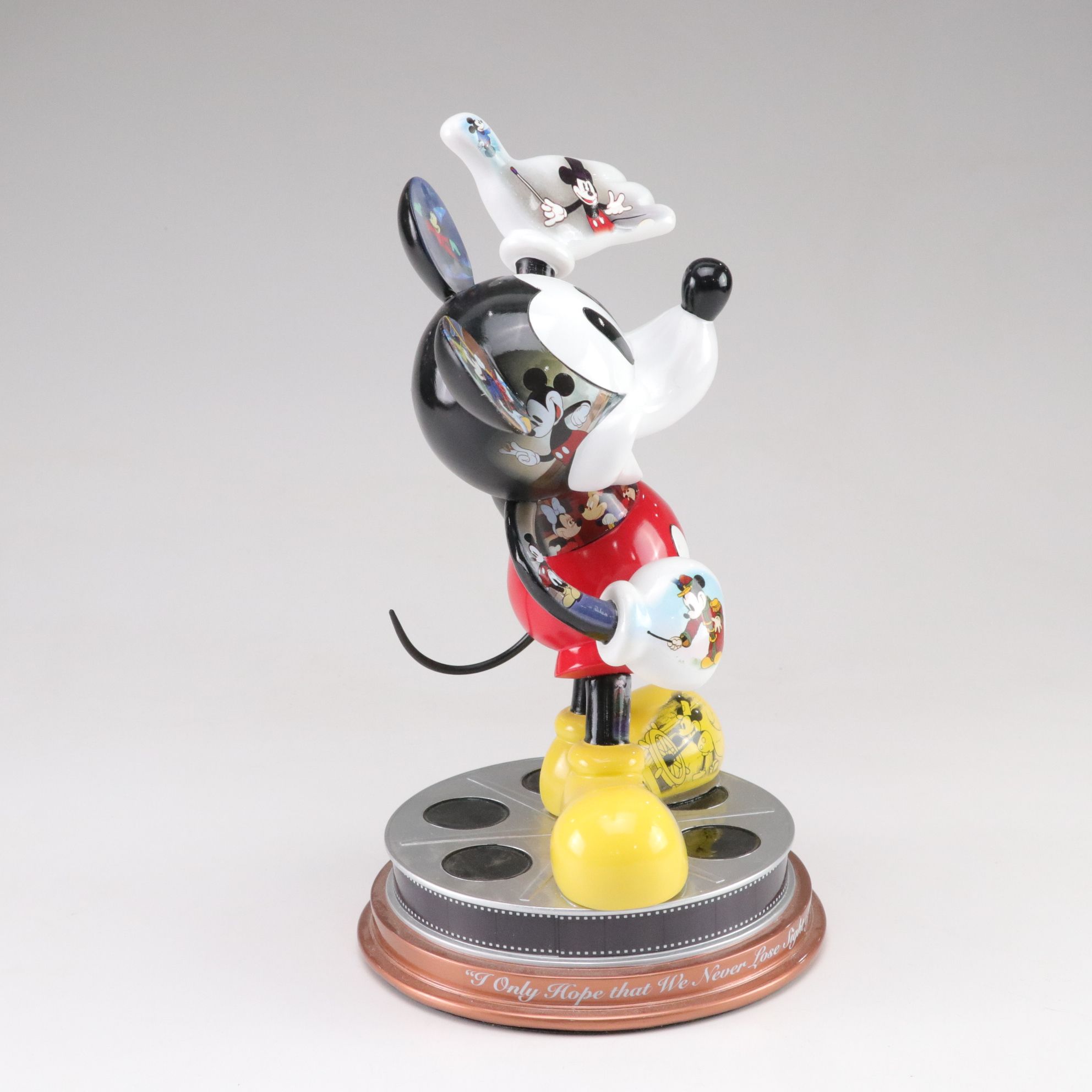 Disney Mickey Mouse "Magical Moments Masterpiece" Sculpture by Bradford Exchange