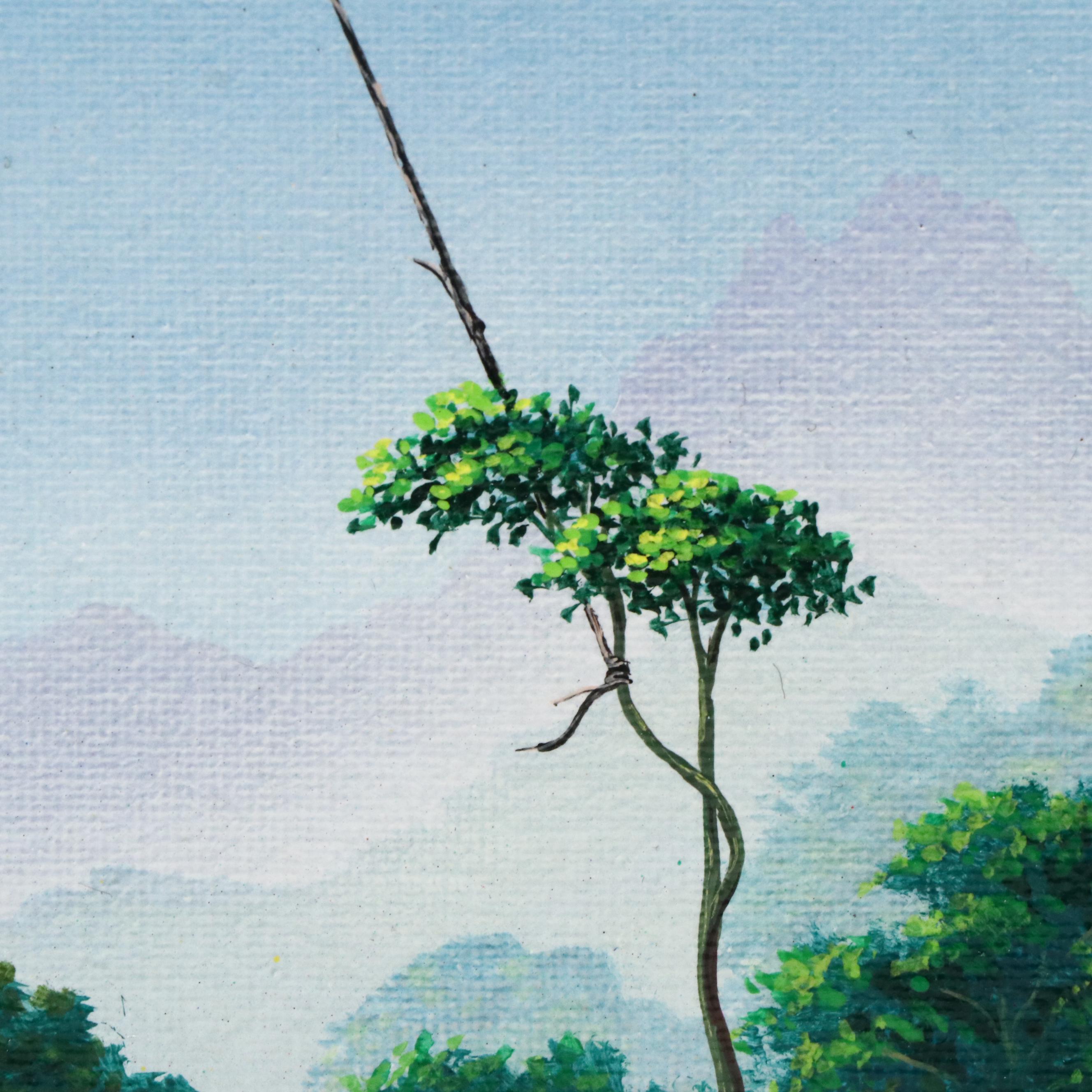 Ricardo Maya Surrealist Acrylic Painting, 21st Century