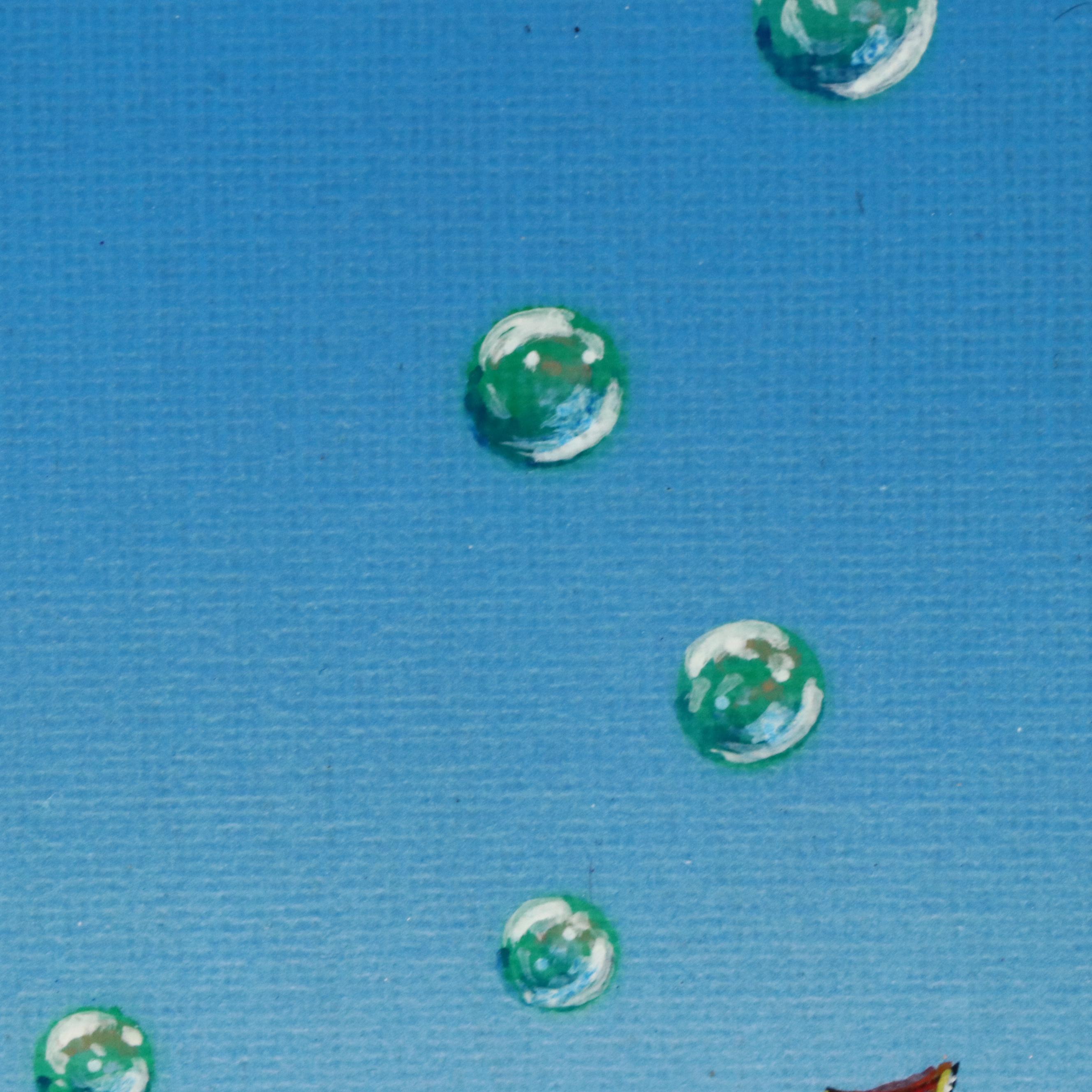 Ricardo Maya Surrealist Acrylic Painting, 21st Century