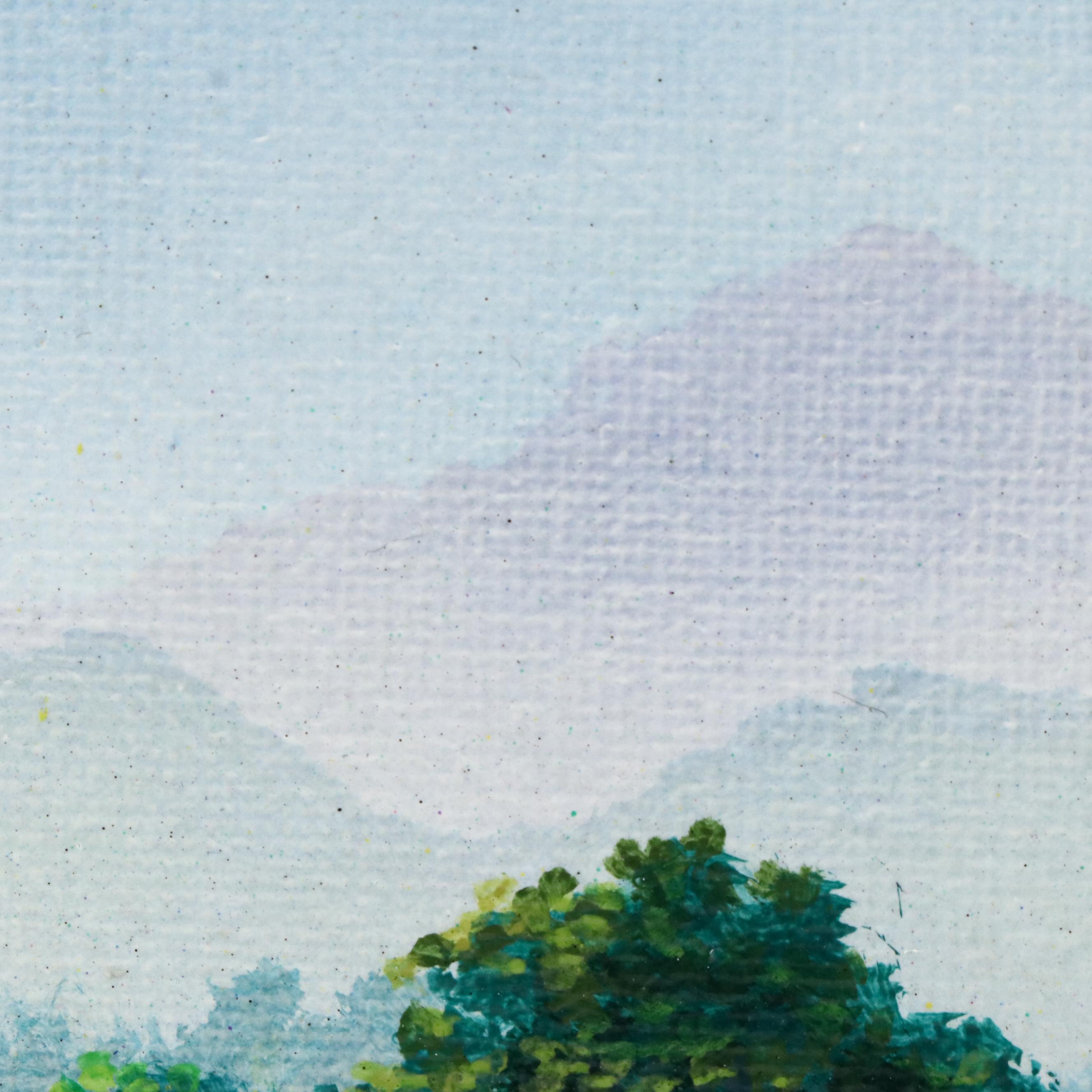 Ricardo Maya Surrealist Acrylic Painting, 21st Century