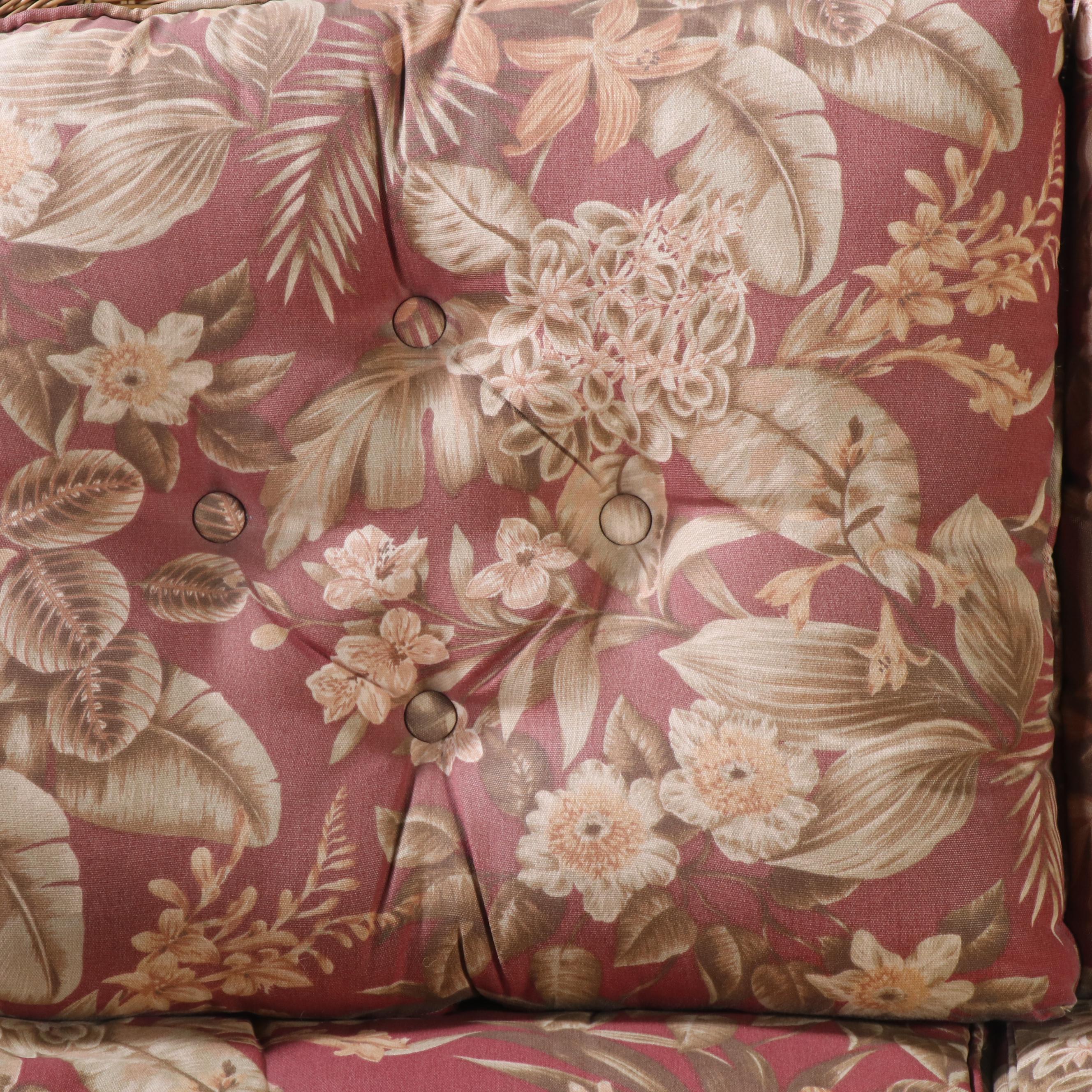 Resin Wicker Patio Glider, Rocking Chair, Side Tables and Settee