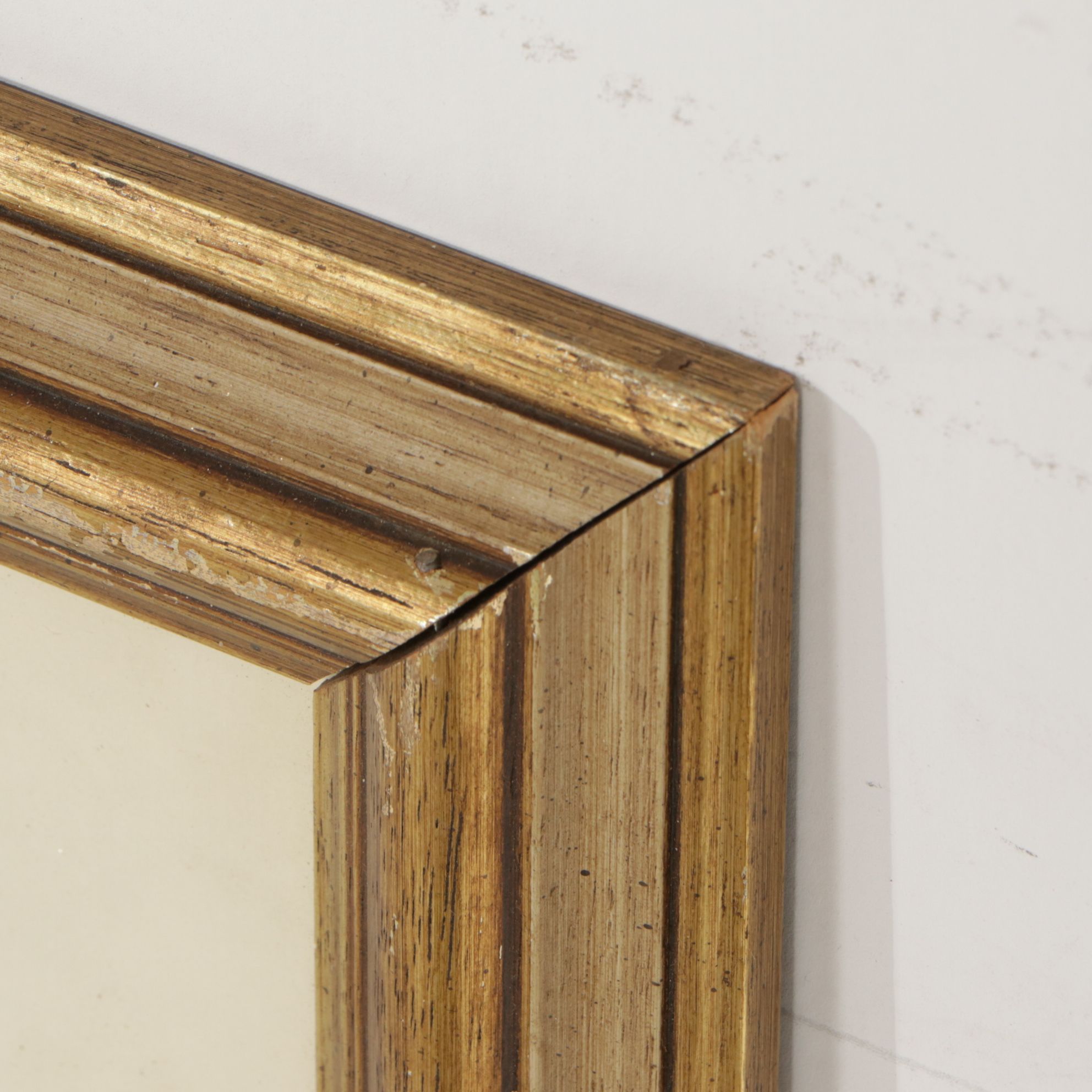 Oil Pastel Portrait Drawing of a Boxer Dog's Side Profile, 1980