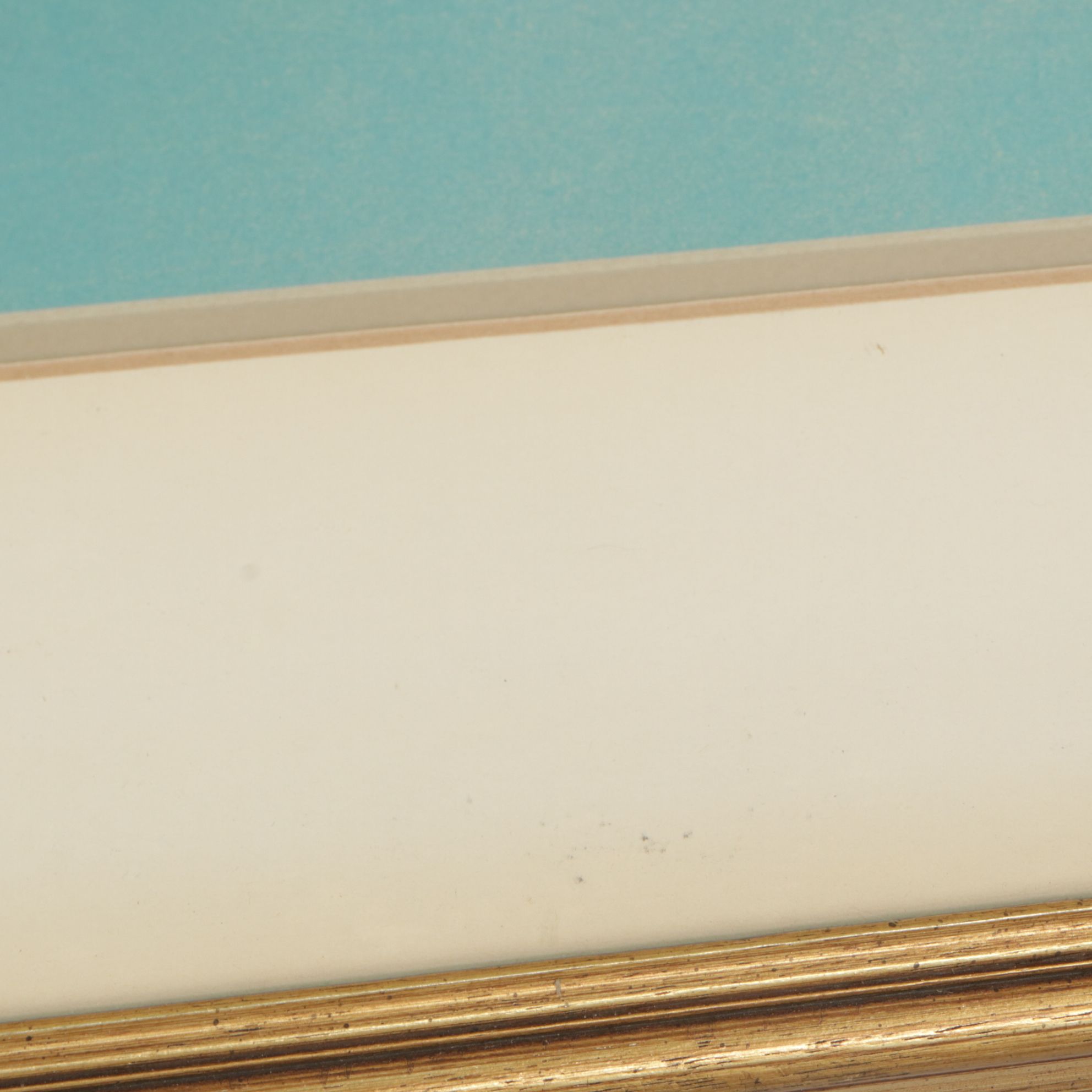 Oil Pastel Portrait Drawing of a Boxer Dog's Side Profile, 1980