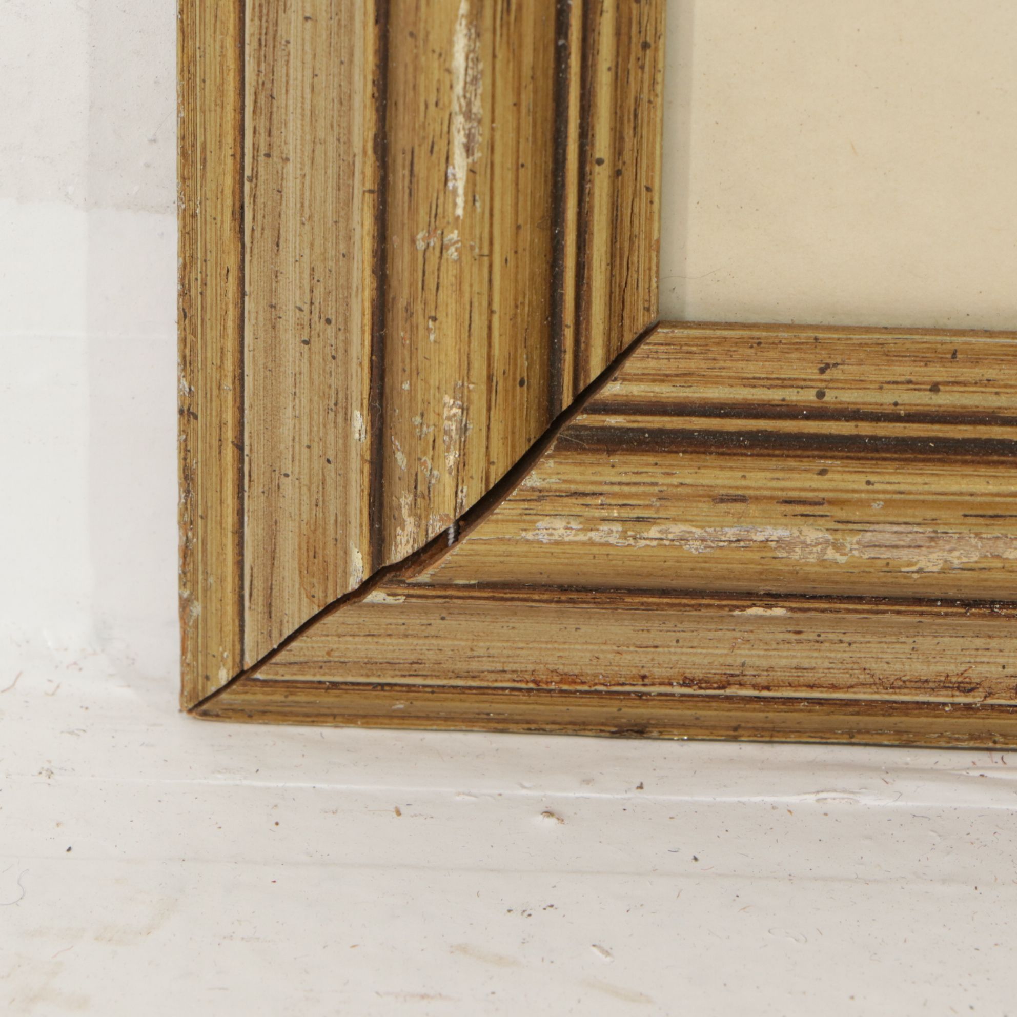 Oil Pastel Portrait Drawing of a Boxer Dog's Side Profile, 1980