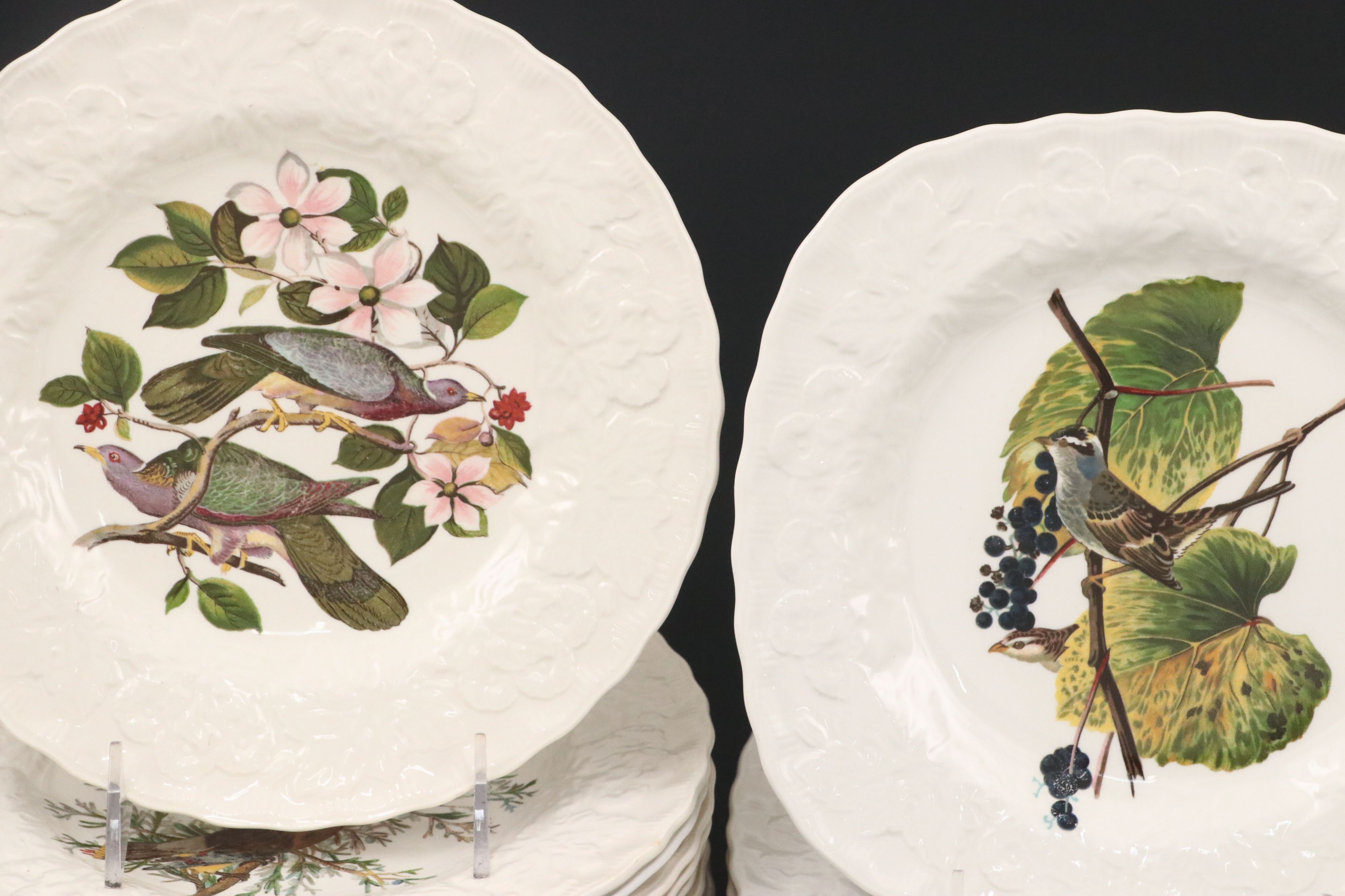 Alfred Meakin "Birds of America" National Audubon Society Porcelain Plates