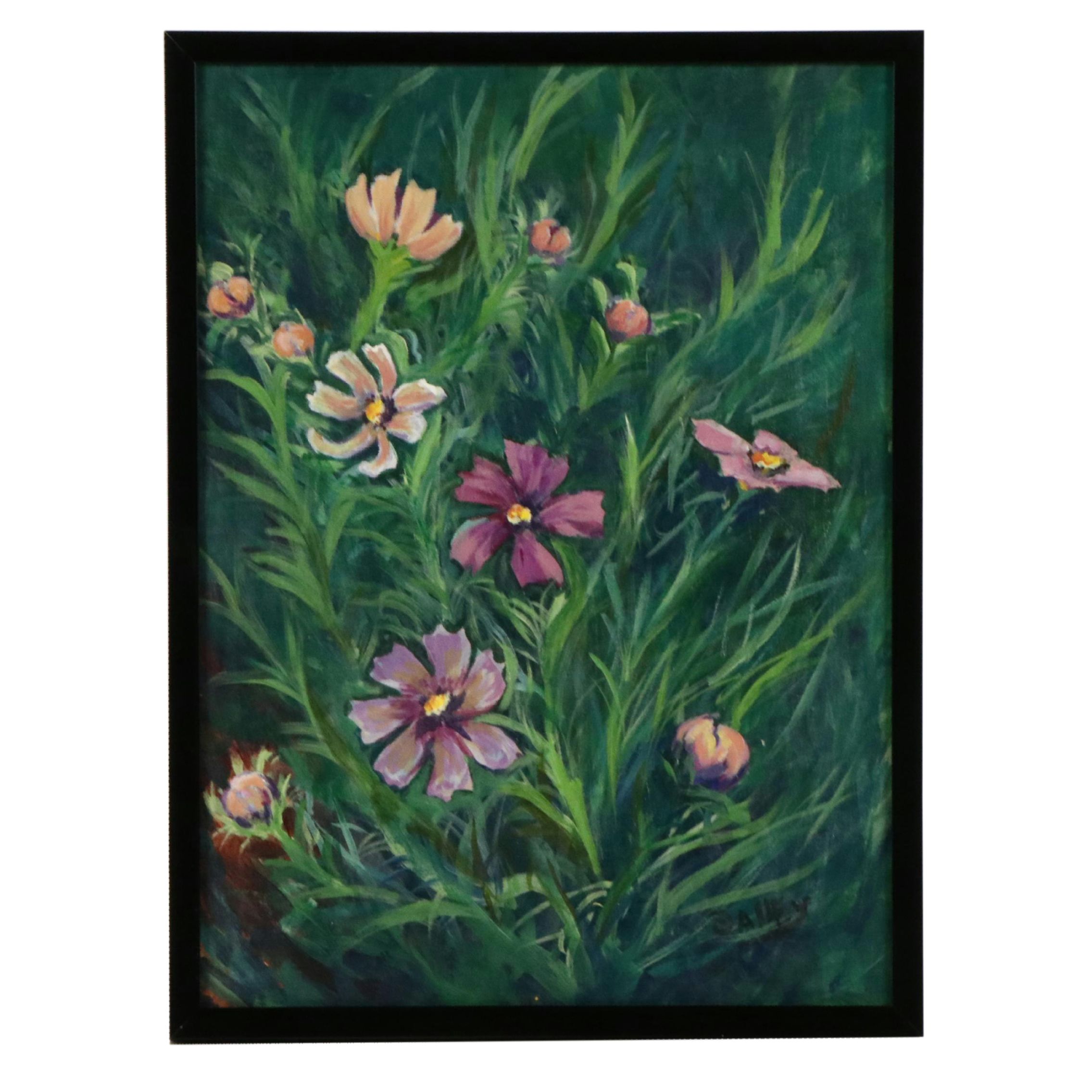 Rebecca Dailey Acrylic Painting  "Late Summer Beauty"