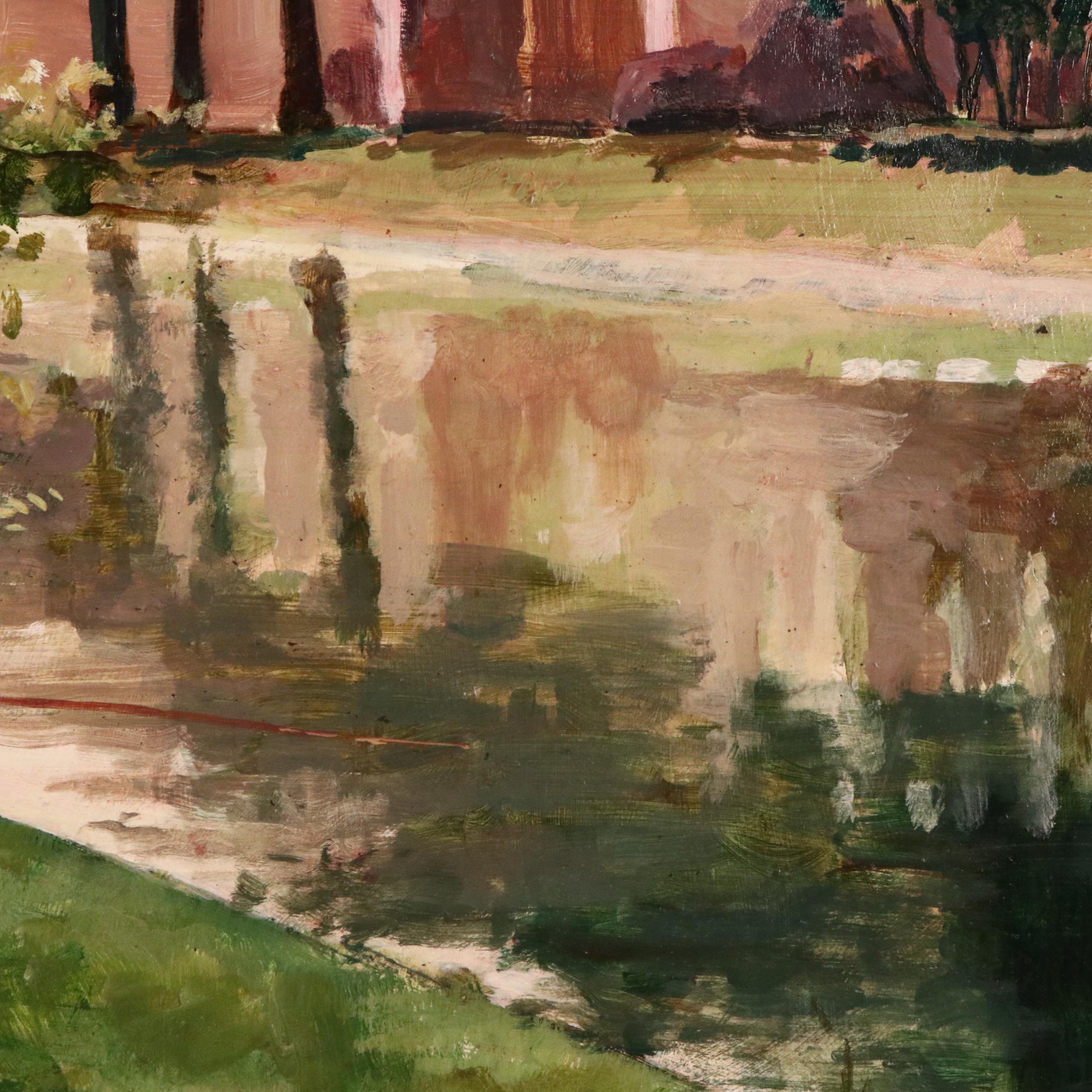 David Klocke Oil Painting "By the Water," 2004