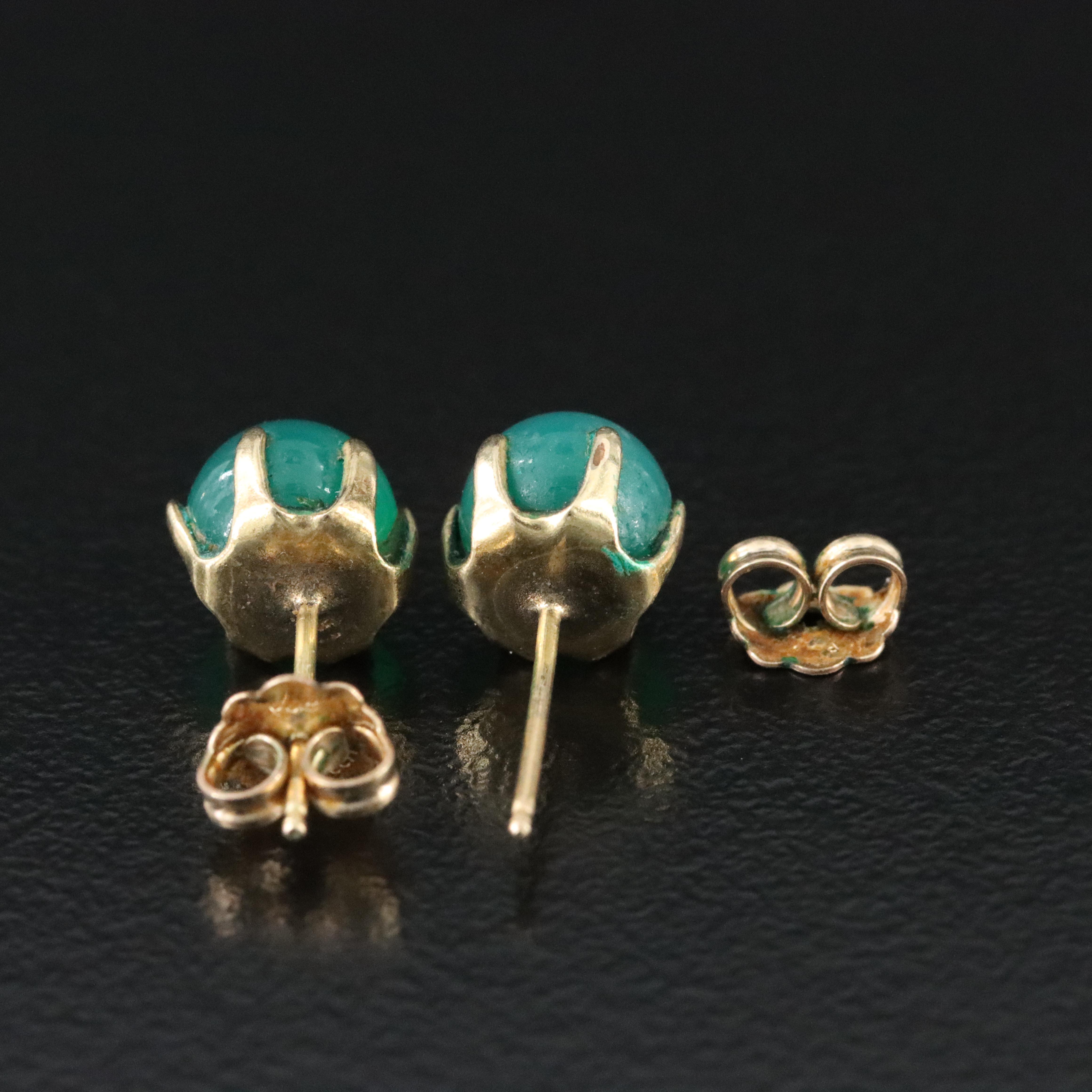 Gold-Filled Chalcedony Earrings