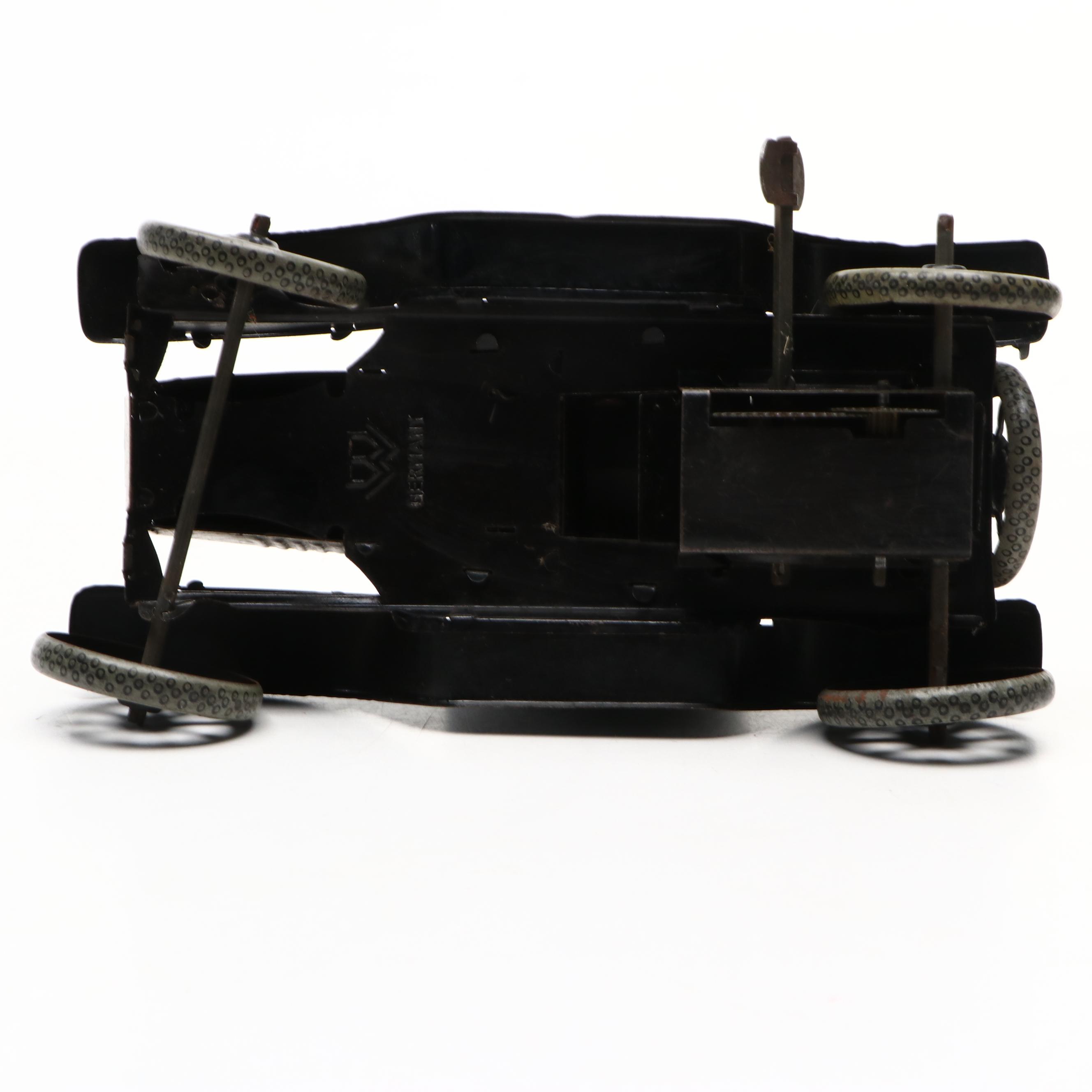 Bing Werke German Wind-Up Toy Car, Early to Mid-20th Century