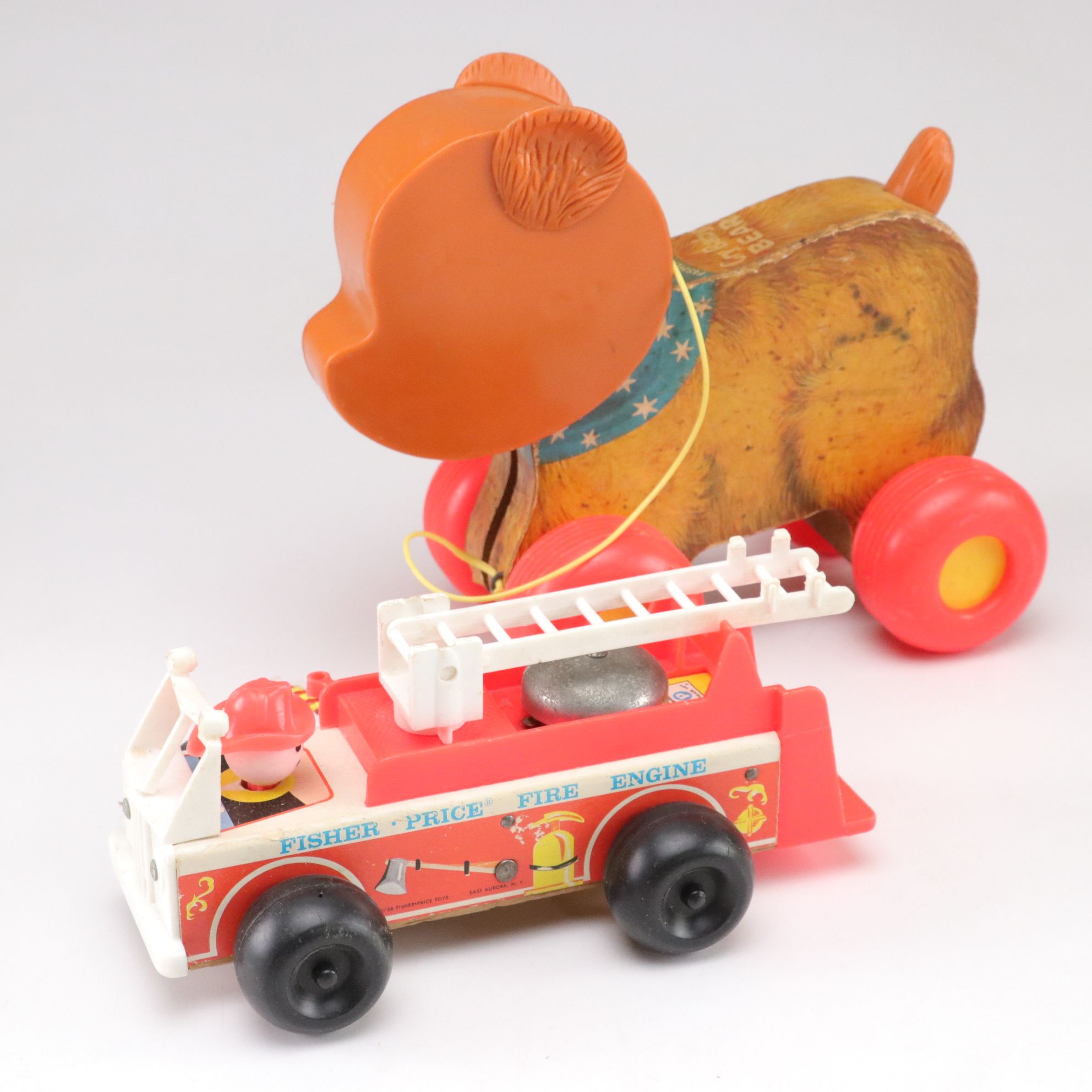 Fisher-Price Record Player with Other Pull-Along Toys & More