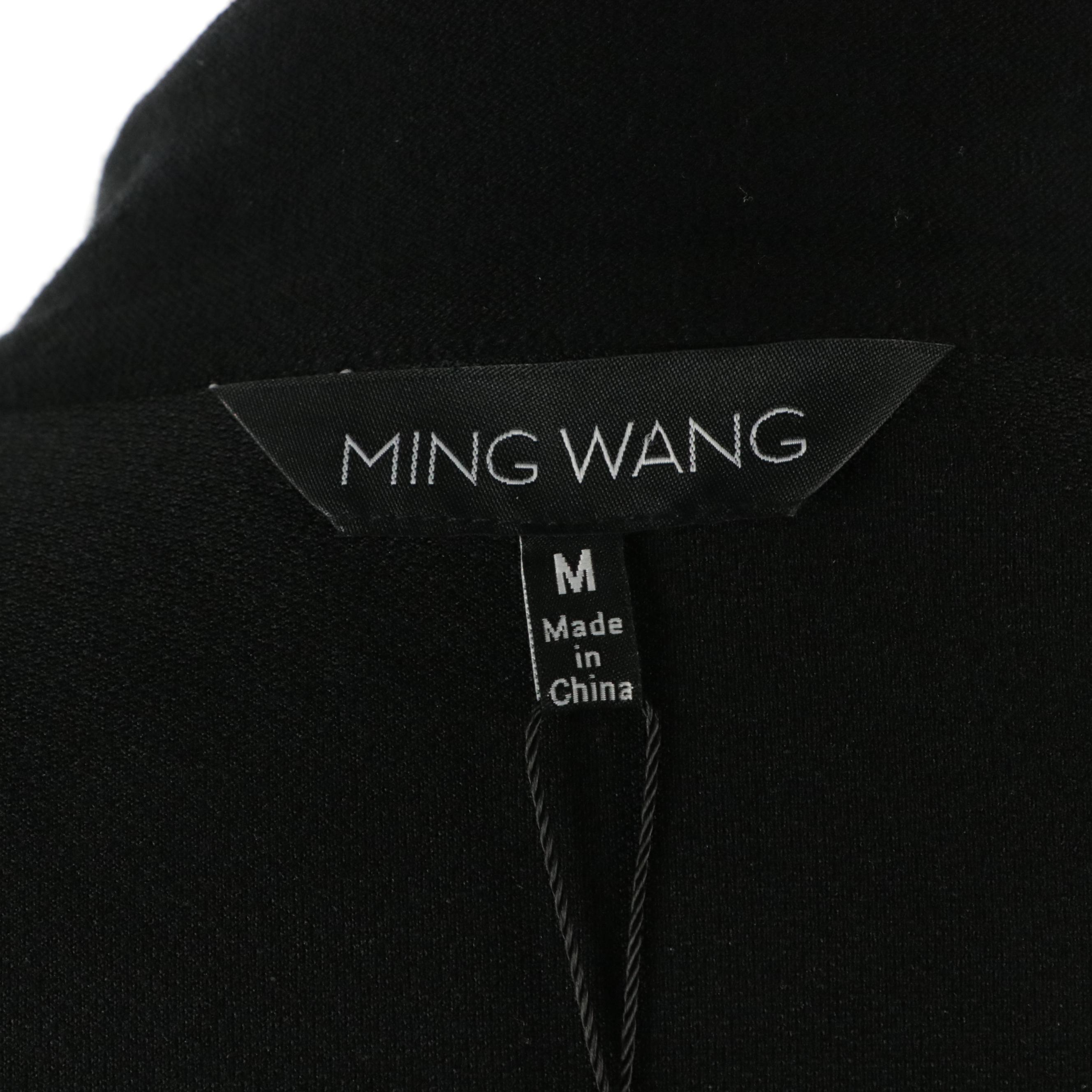 Ming Wang Knitwear Jackets in Black Rayon Blend and Red/Black Acrylic Blend